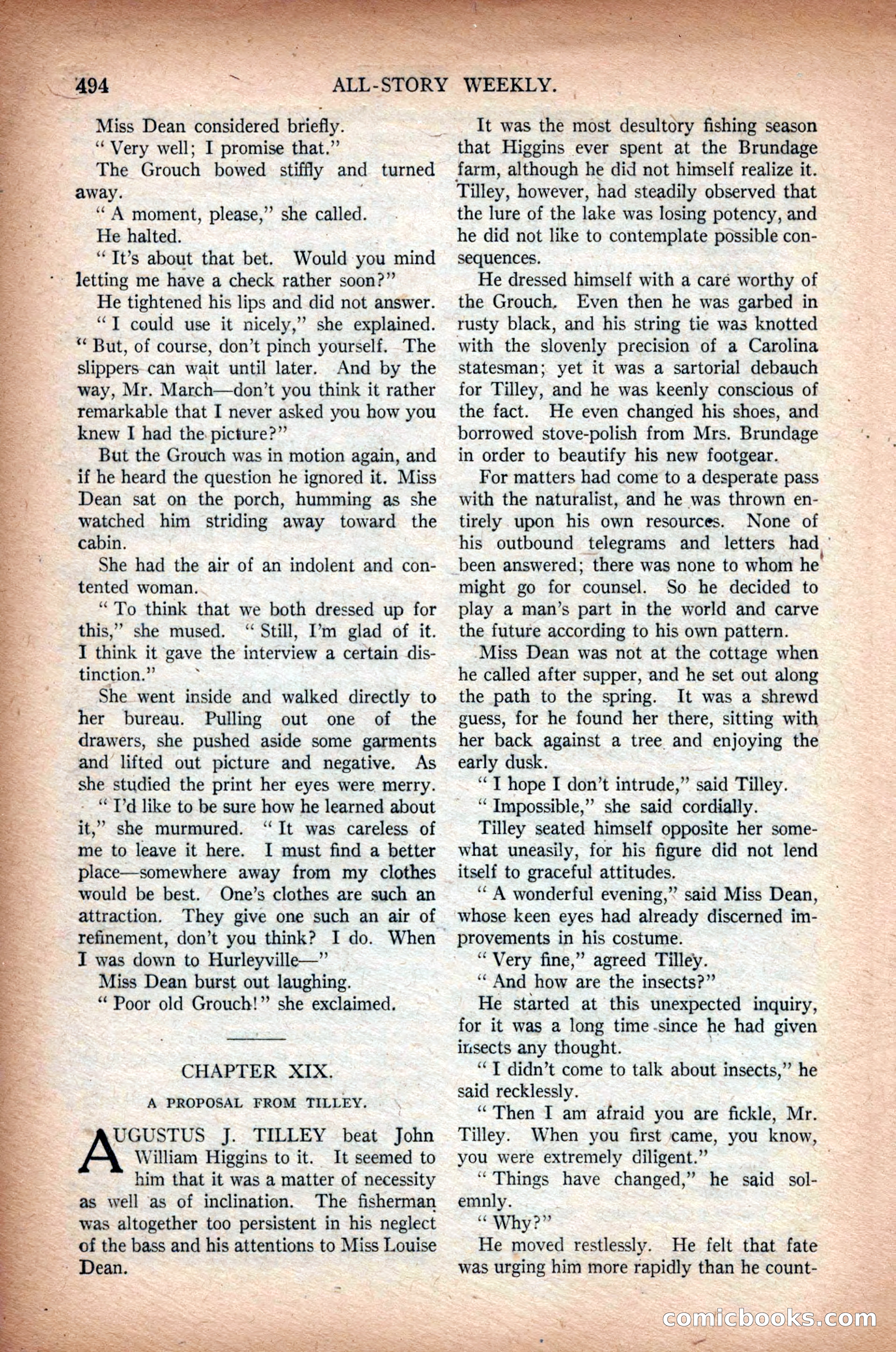 All-Story Weekly, March 1, 1919 — page 152 of 192
