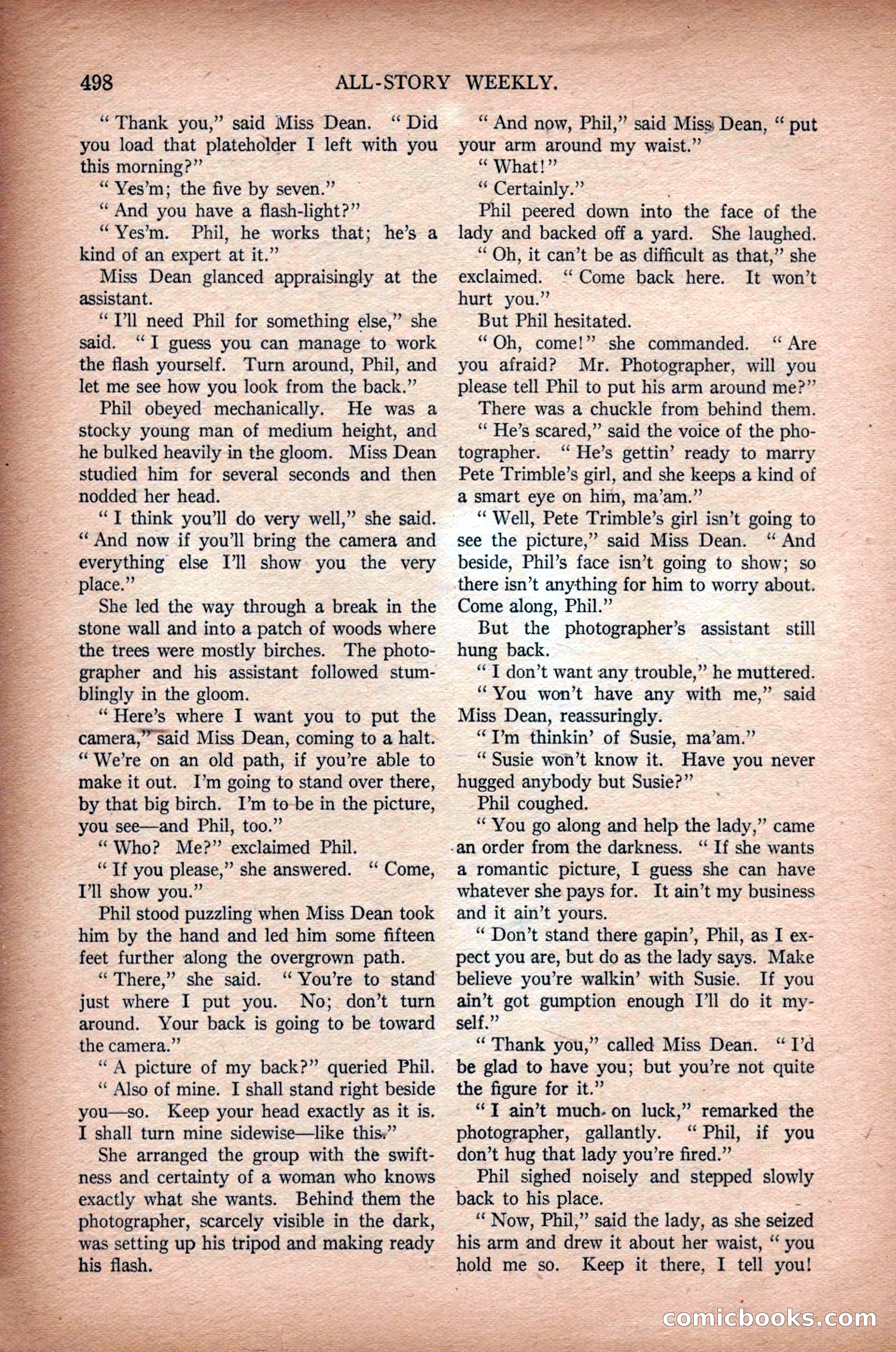 All-Story Weekly, March 1, 1919 — page 156 of 192