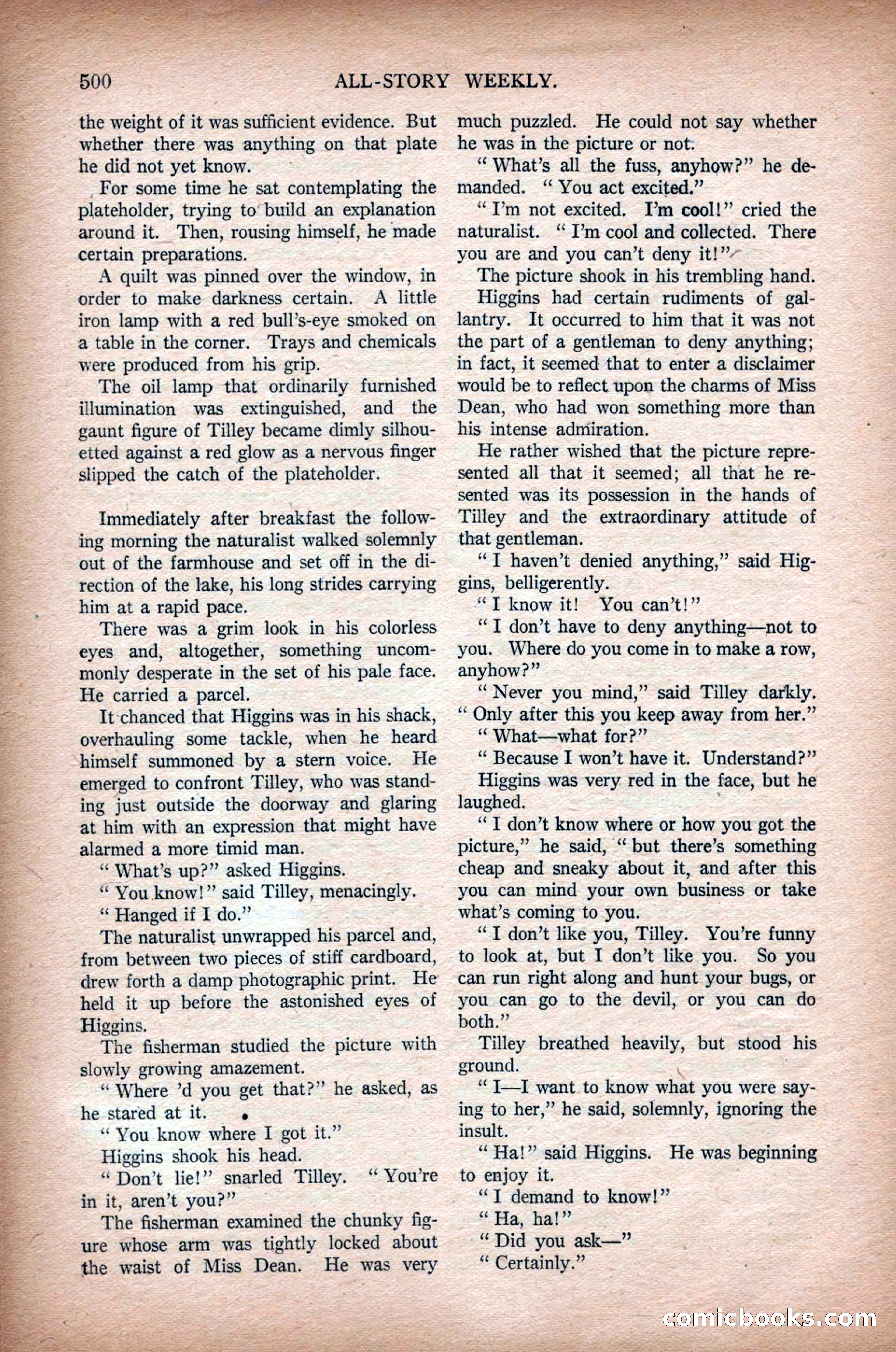All-Story Weekly, March 1, 1919 — page 158 of 192