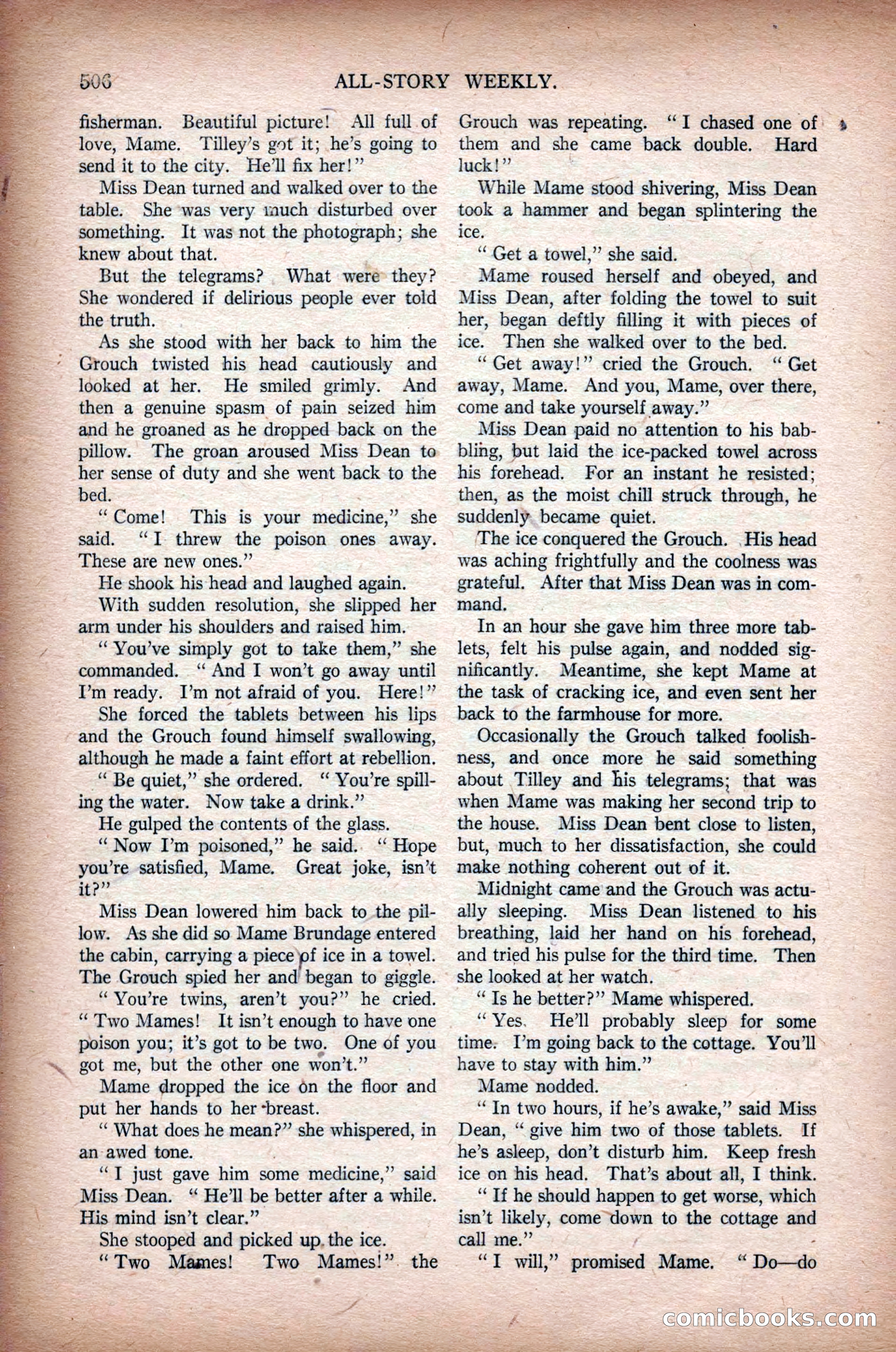 All-Story Weekly, March 1, 1919 — page 164 of 192