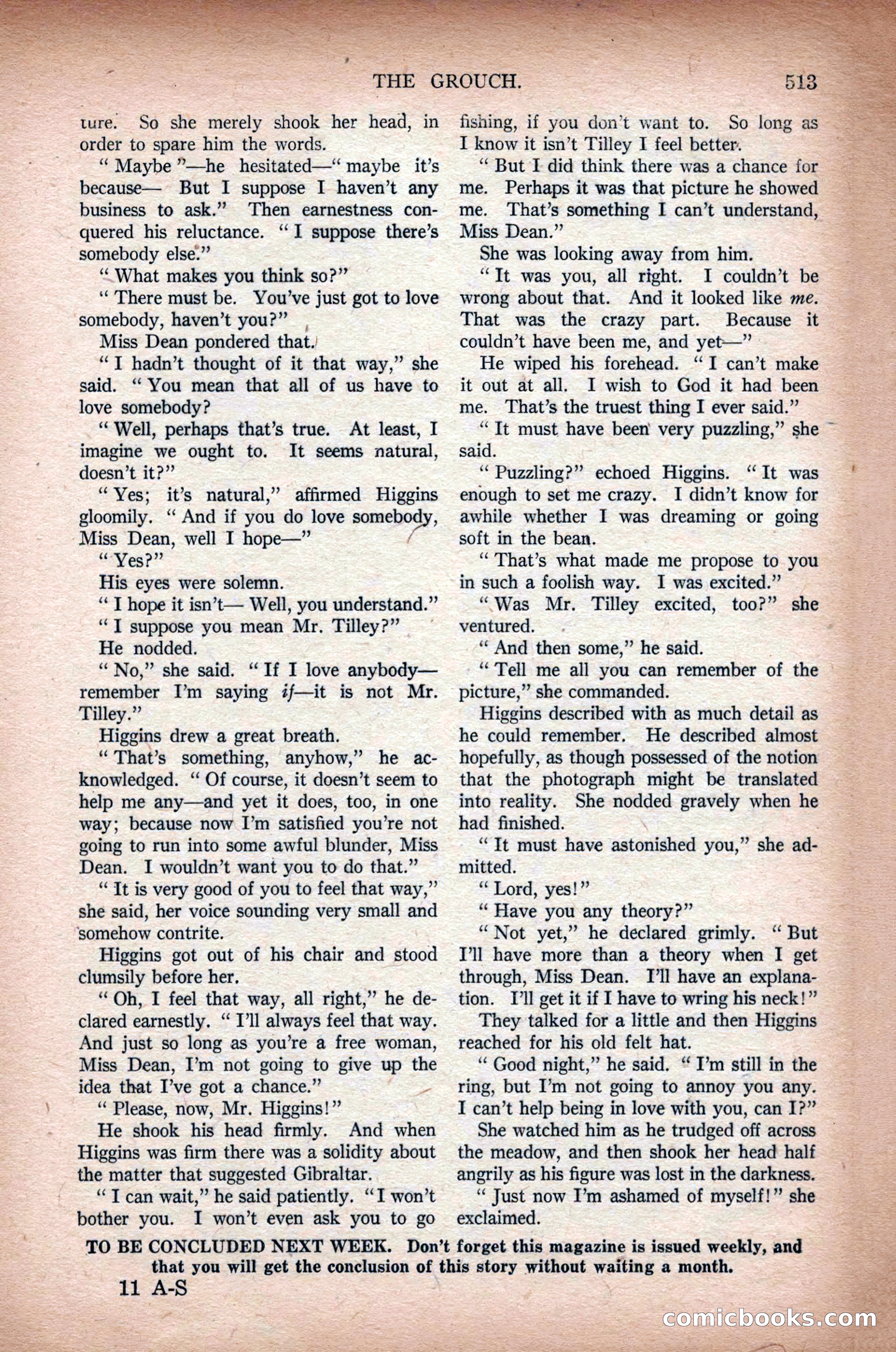 All-Story Weekly, March 1, 1919 — page 171 of 192