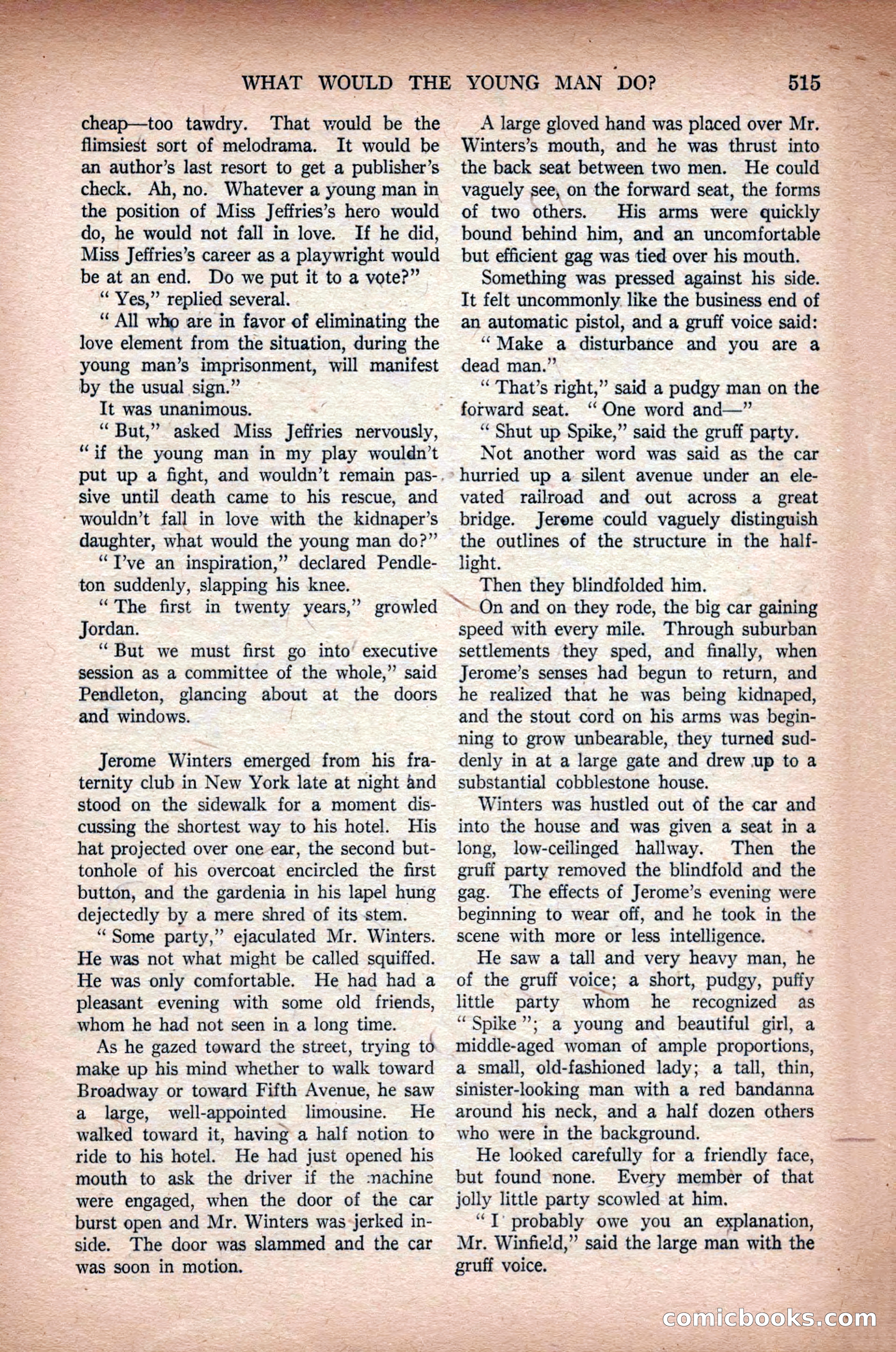 All-Story Weekly, March 1, 1919 — page 173 of 192