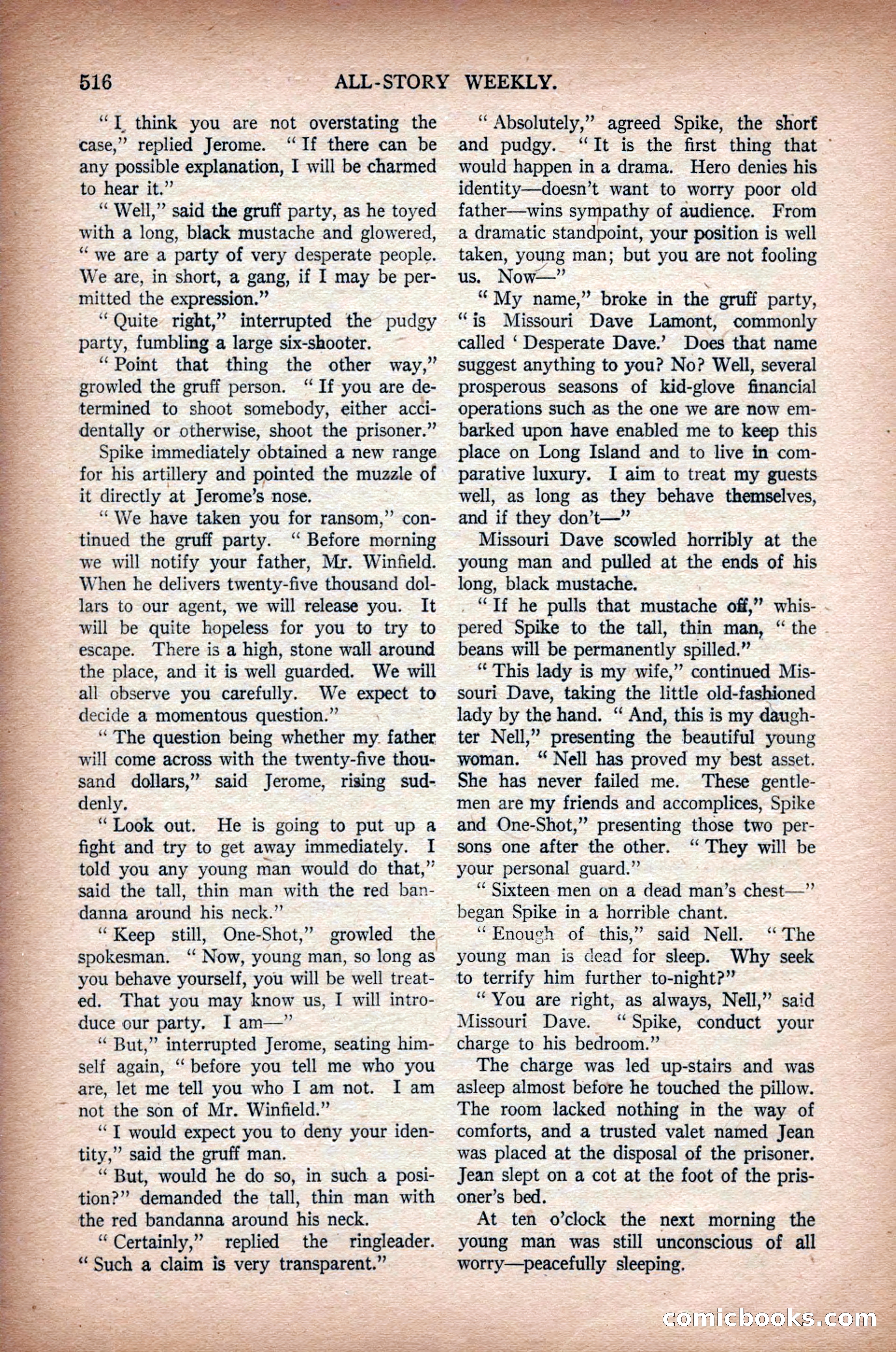 All-Story Weekly, March 1, 1919 — page 174 of 192