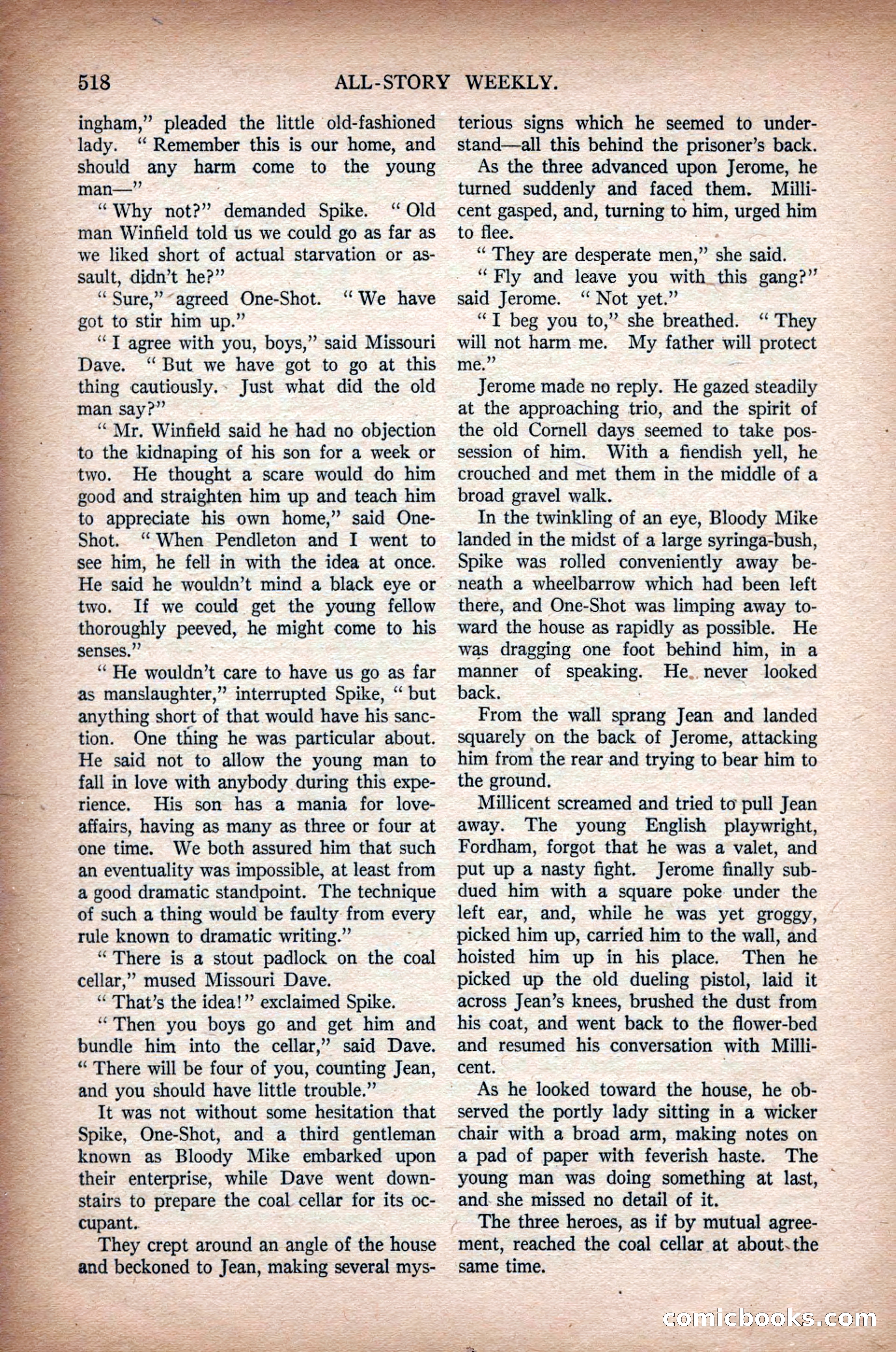 All-Story Weekly, March 1, 1919 — page 176 of 192