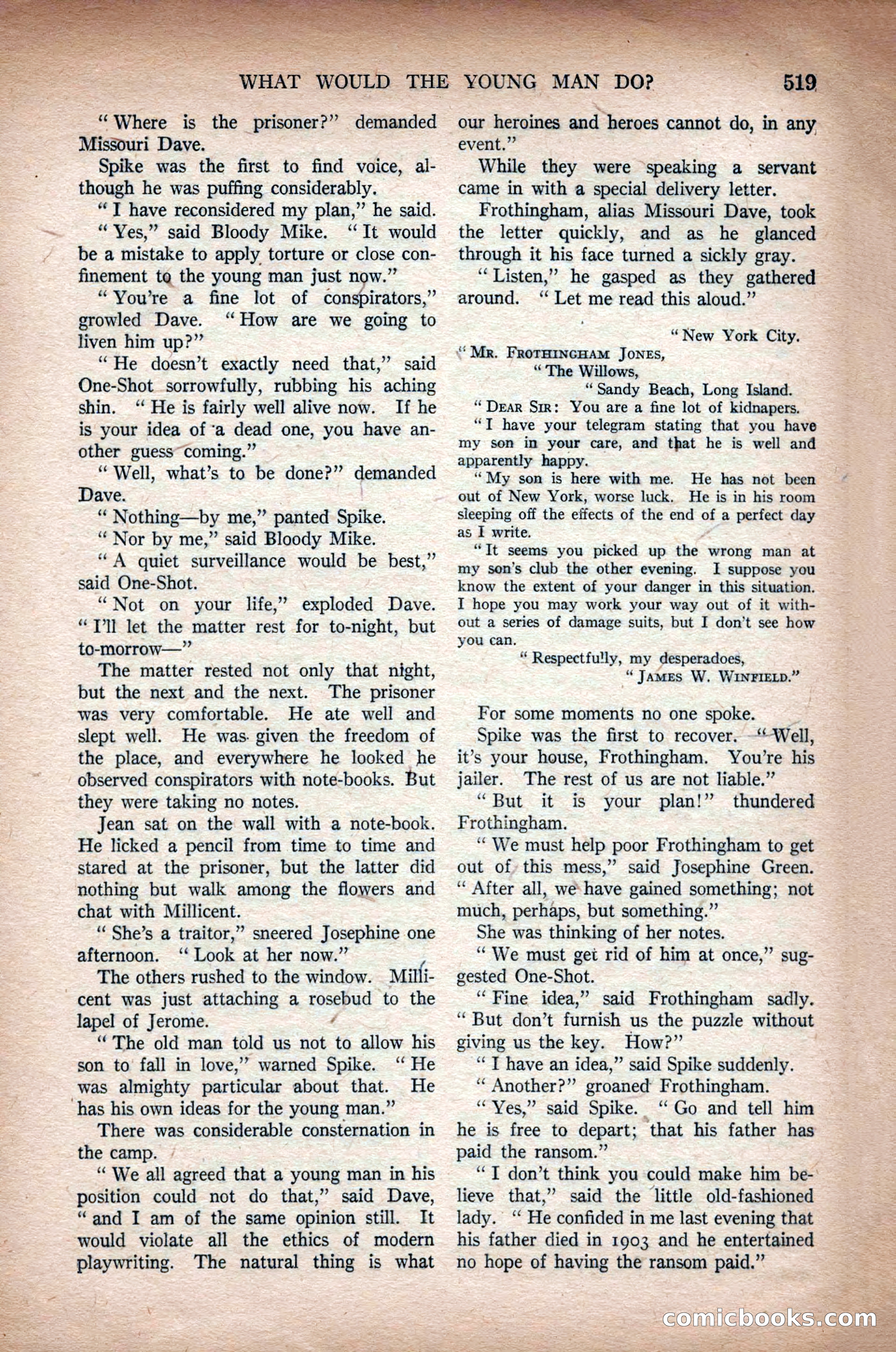 All-Story Weekly, March 1, 1919 — page 177 of 192