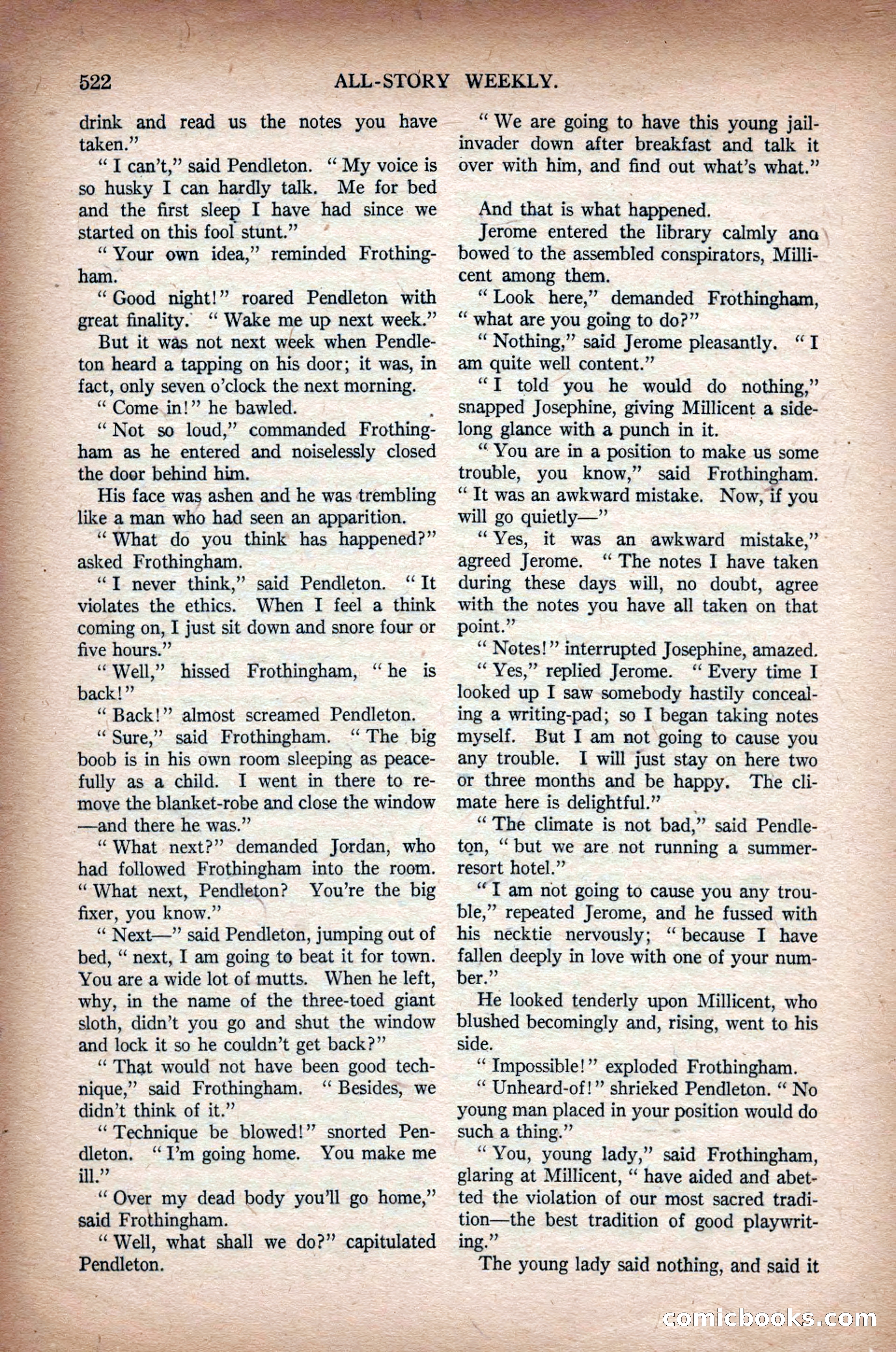 All-Story Weekly, March 1, 1919 — page 180 of 192