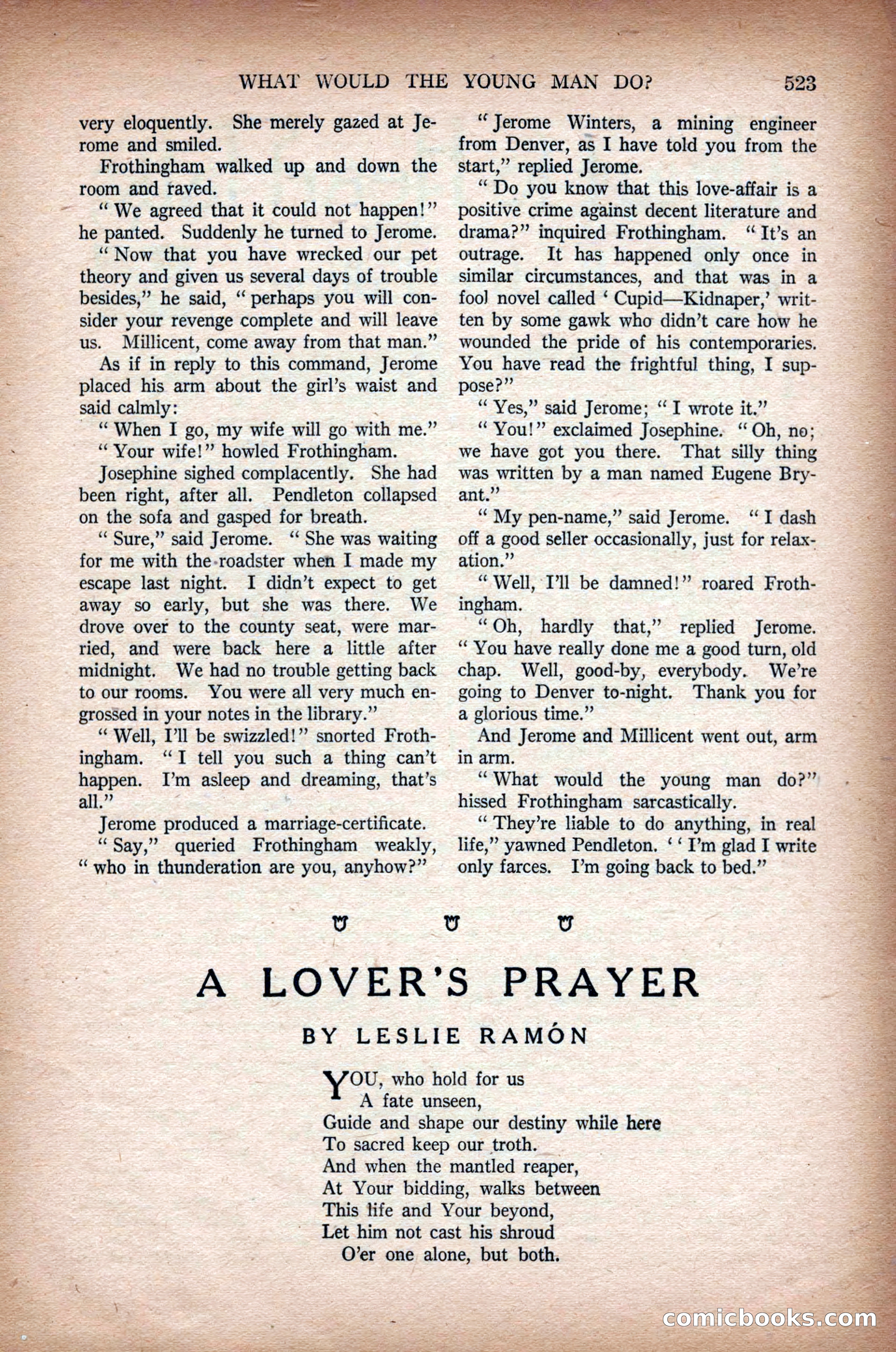 All-Story Weekly, March 1, 1919 — page 181 of 192