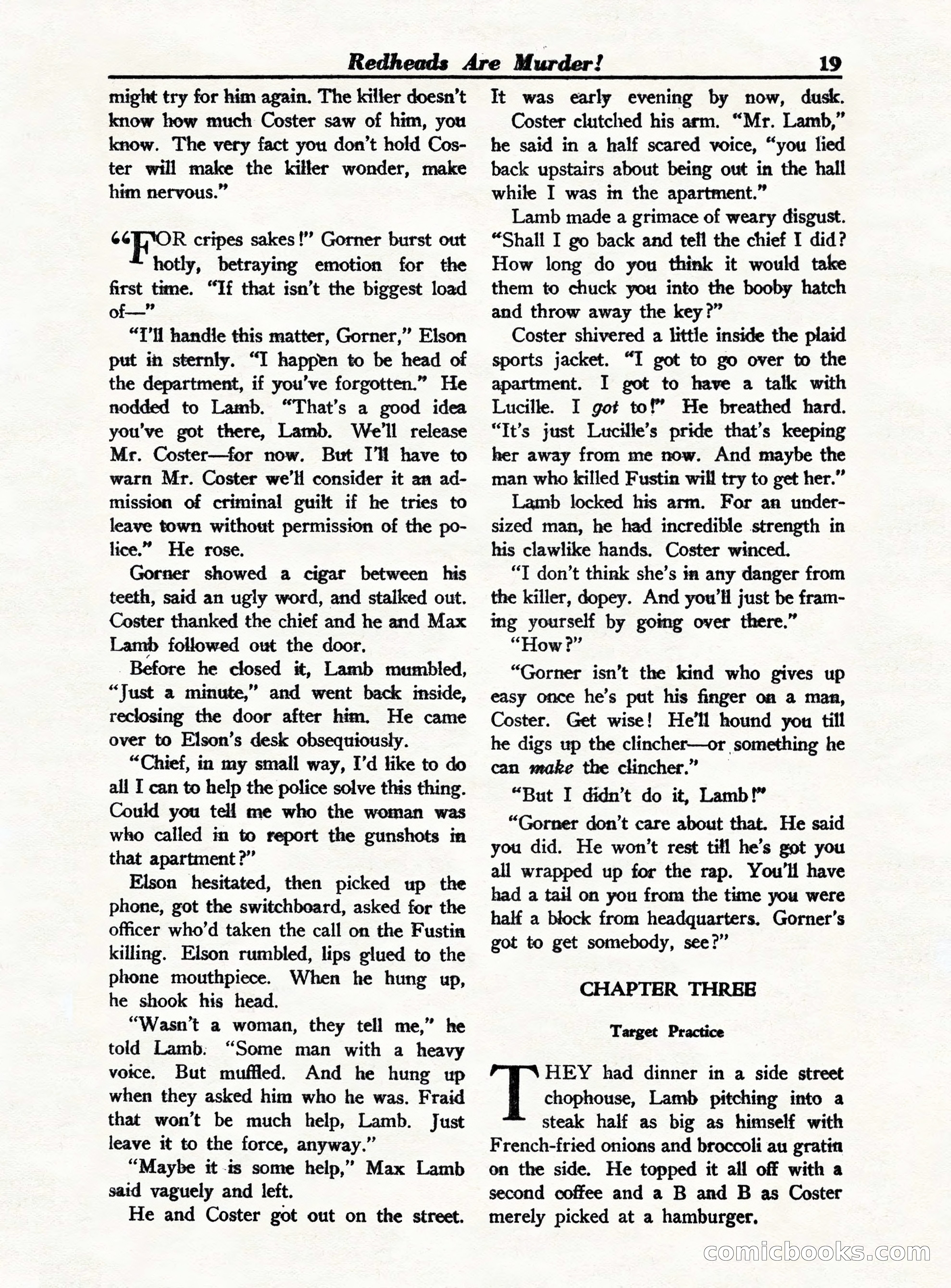 All-Story Detective, October 1949 — page 19 of 132