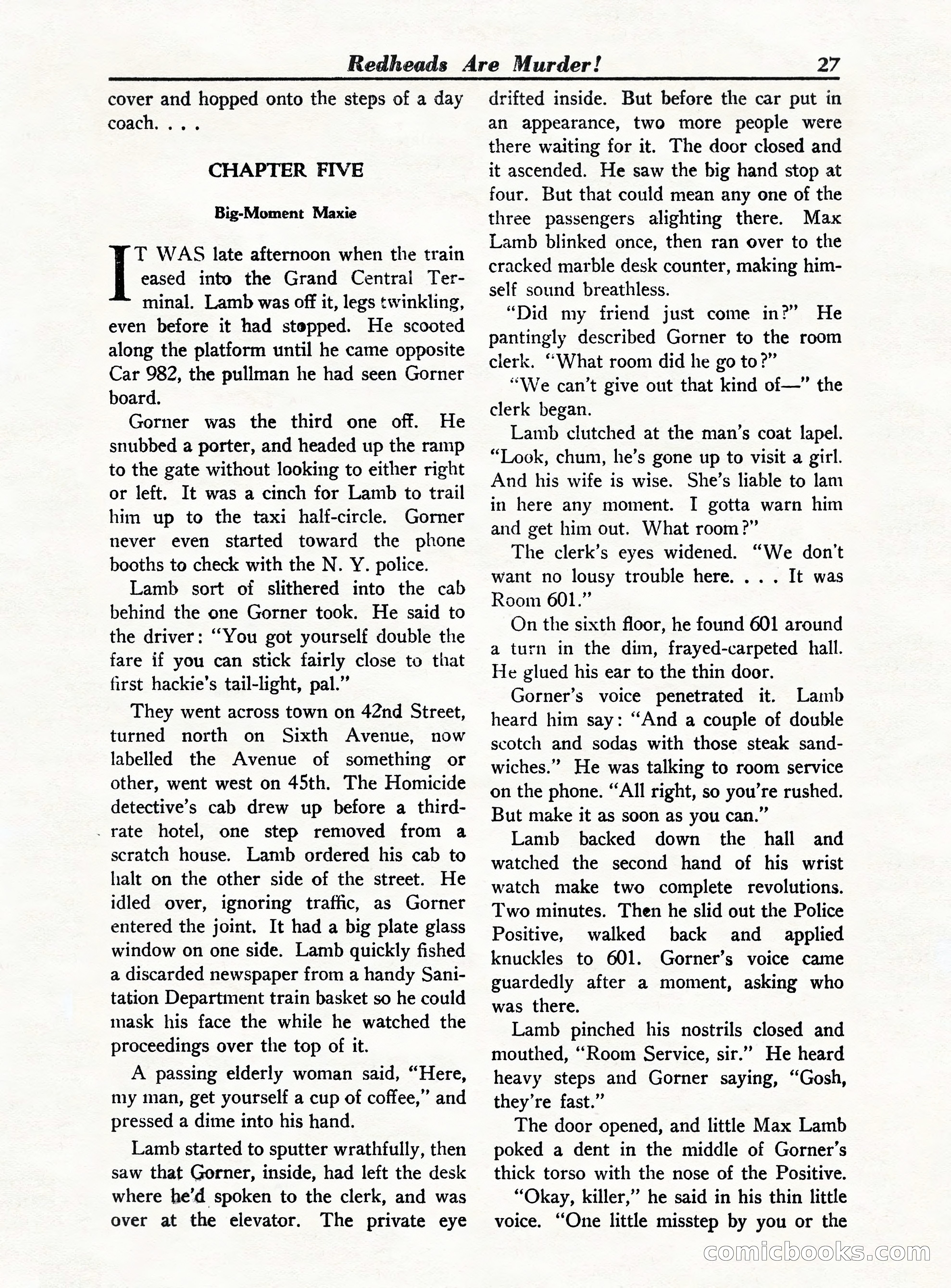 All-Story Detective, October 1949 — page 27 of 132