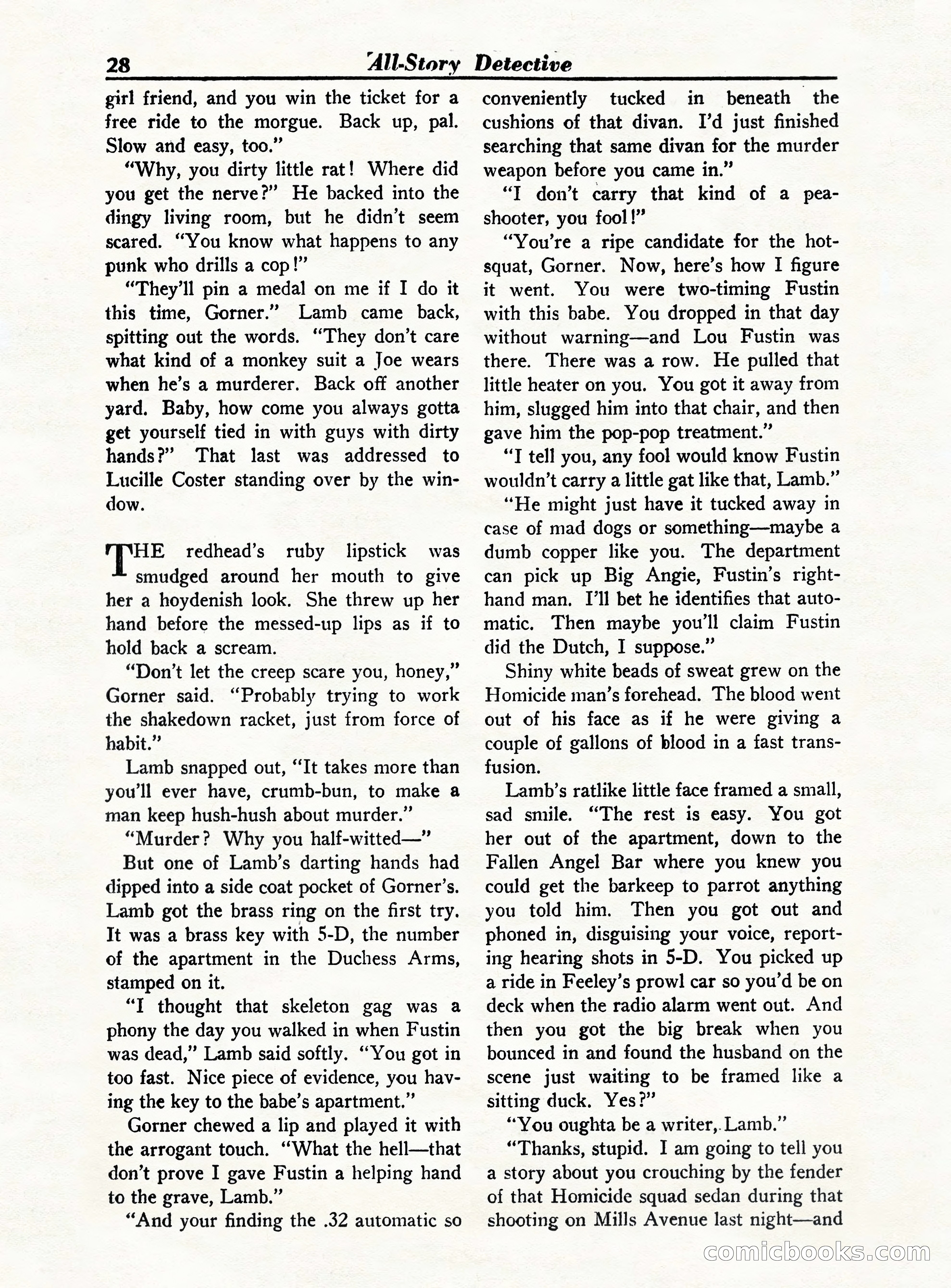 All-Story Detective, October 1949 — page 28 of 132