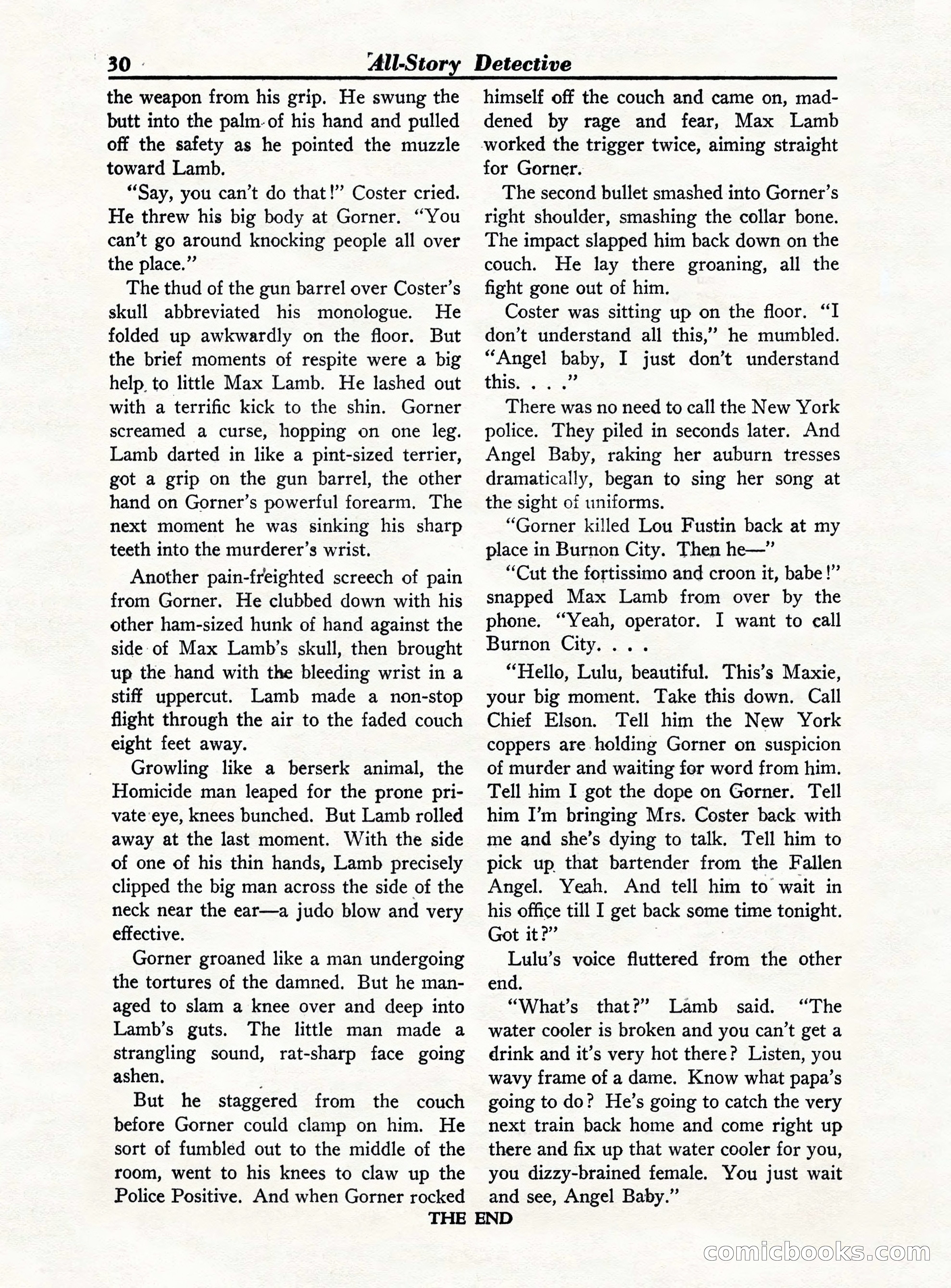 All-Story Detective, October 1949 — page 30 of 132