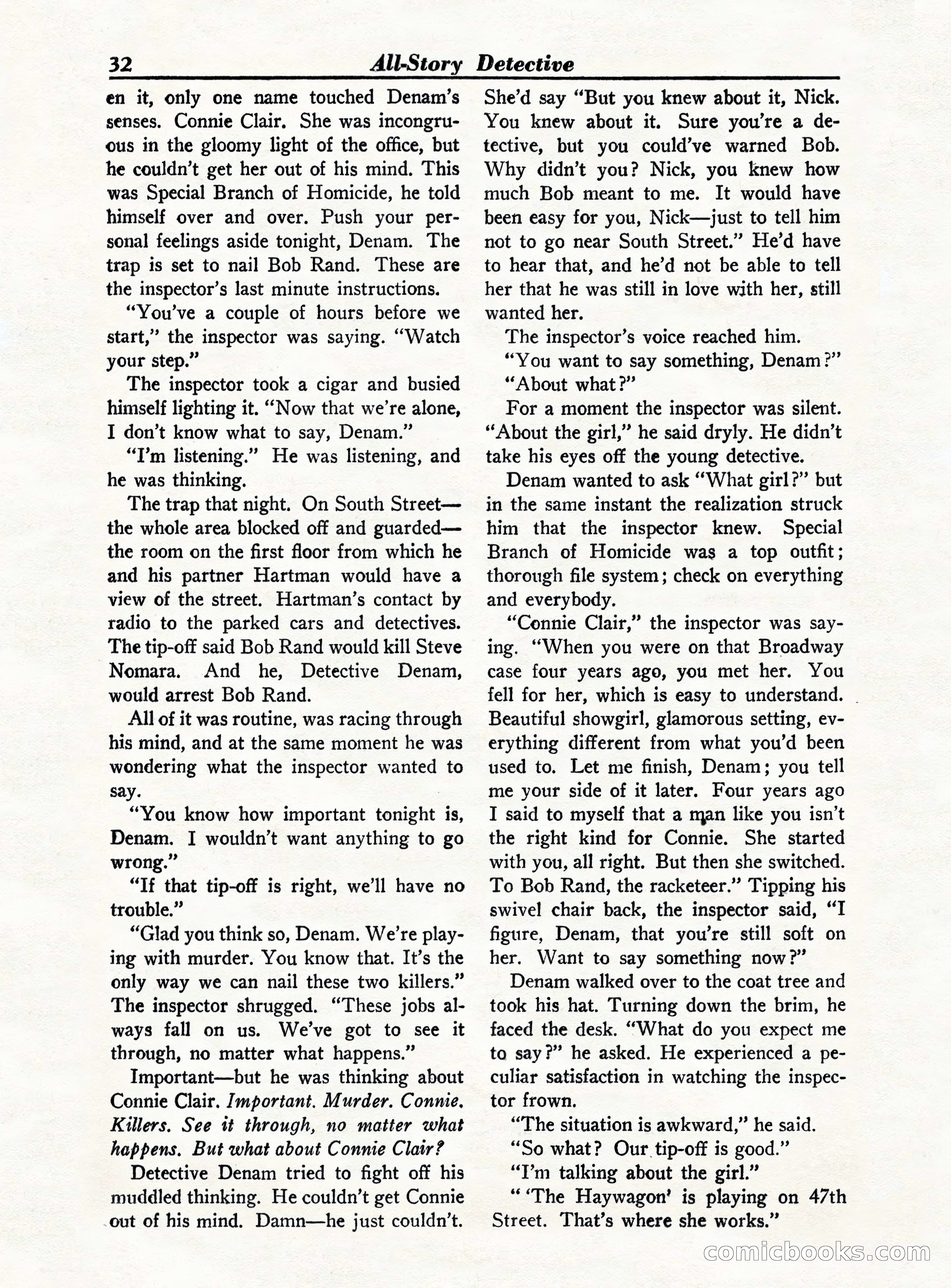 All-Story Detective, October 1949 — page 32 of 132