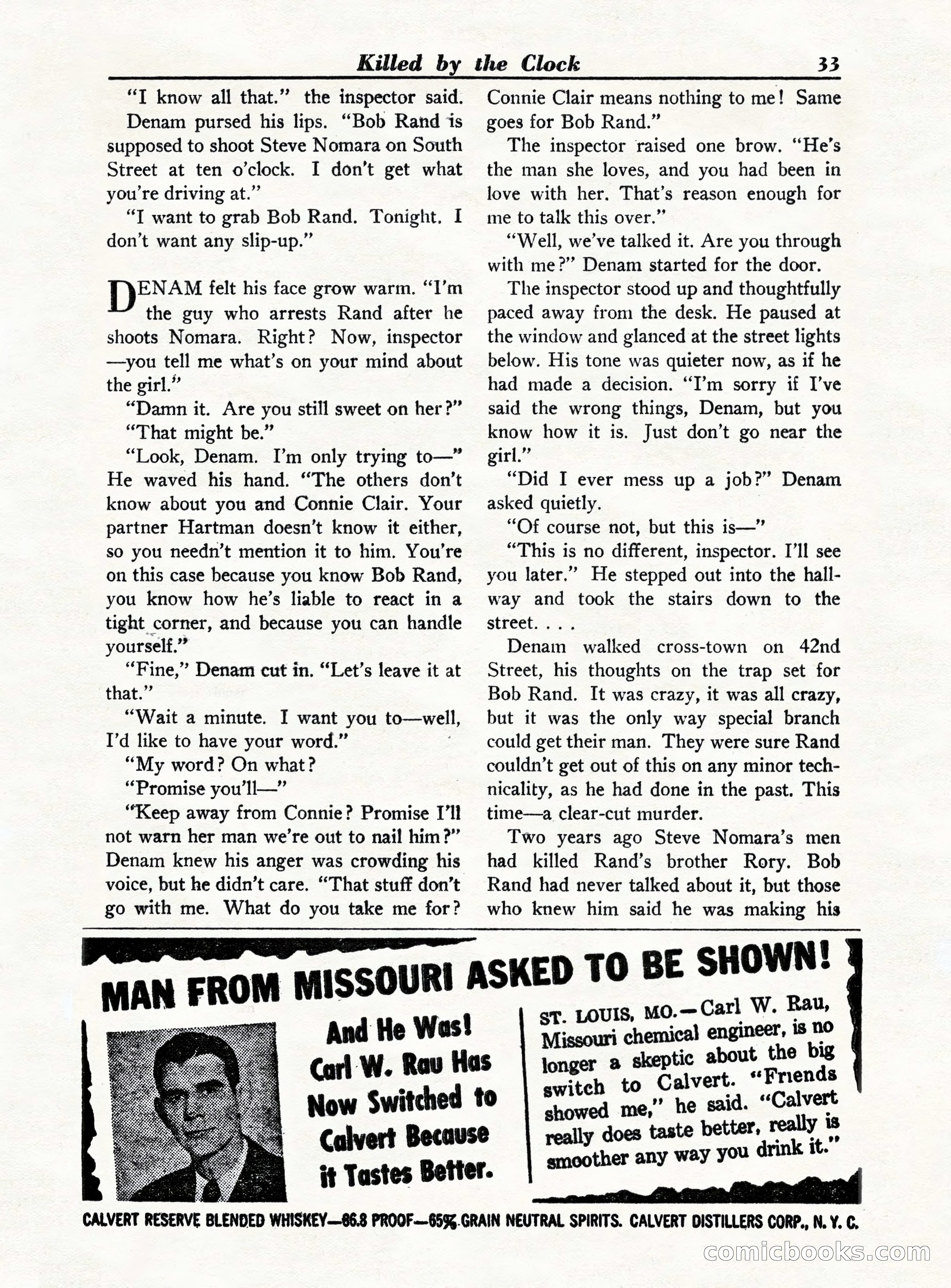All-Story Detective, October 1949 — page 33 of 132