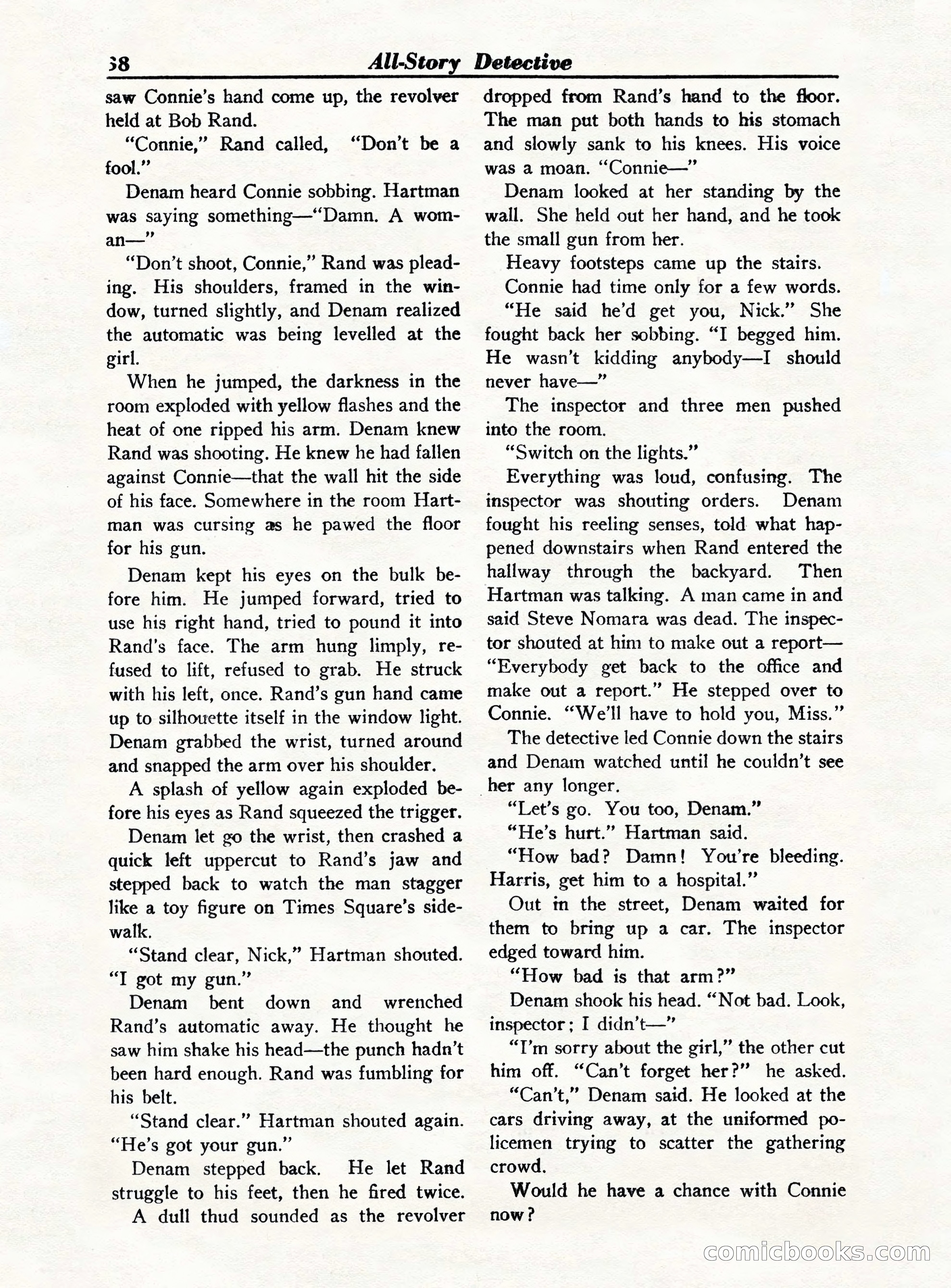 All-Story Detective, October 1949 — page 38 of 132