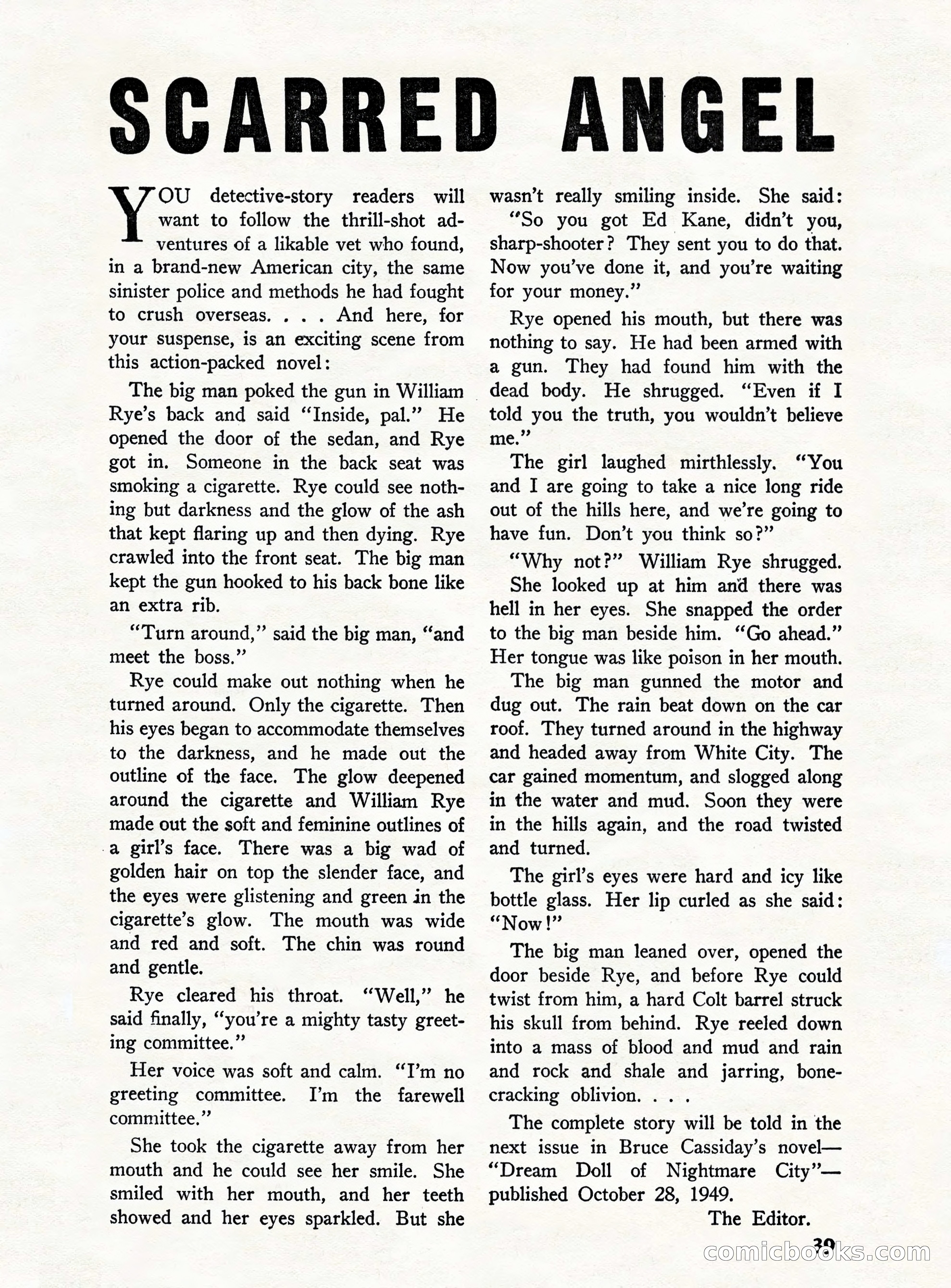 All-Story Detective, October 1949 — page 39 of 132
