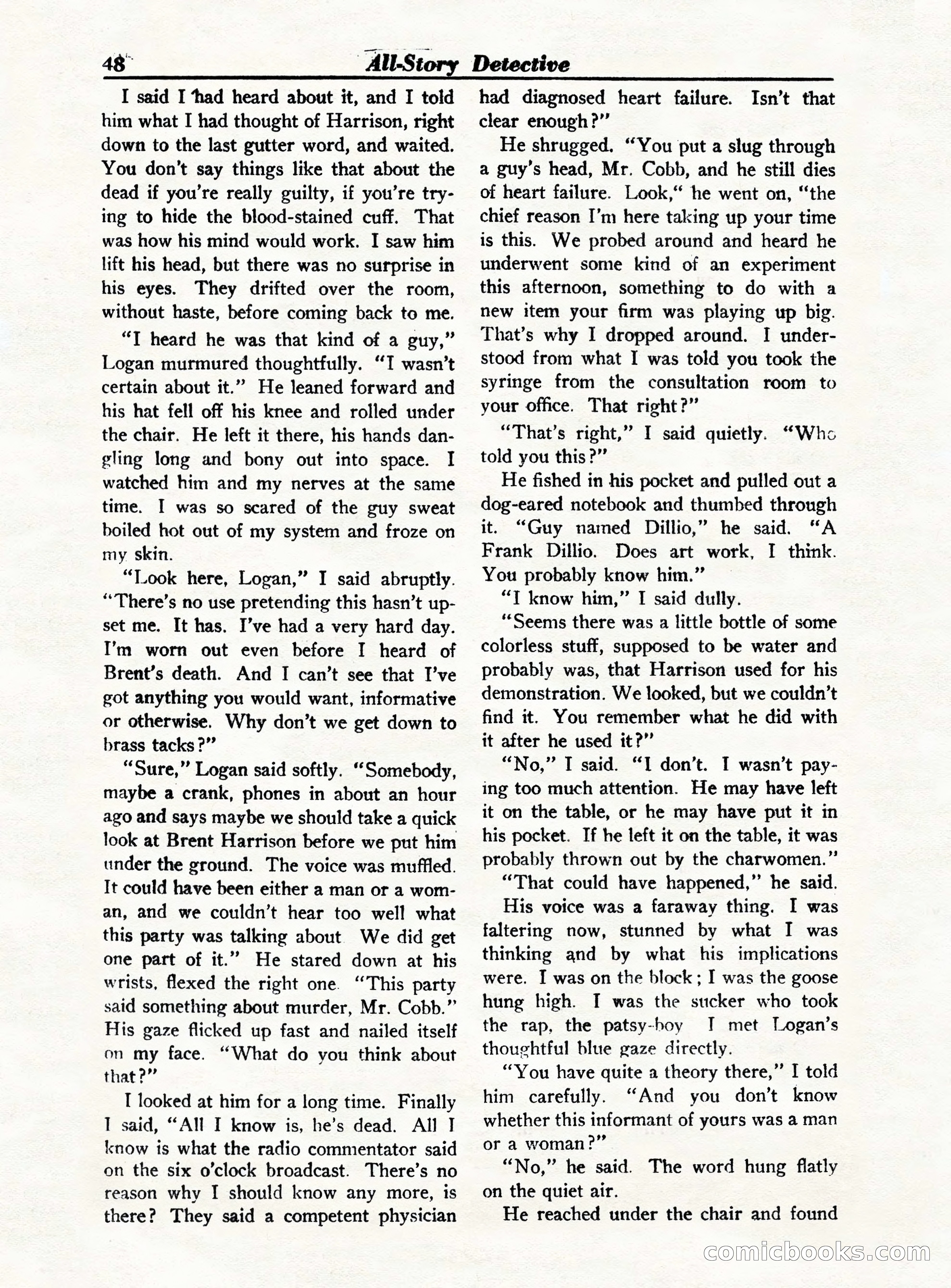 All-Story Detective, October 1949 — page 48 of 132
