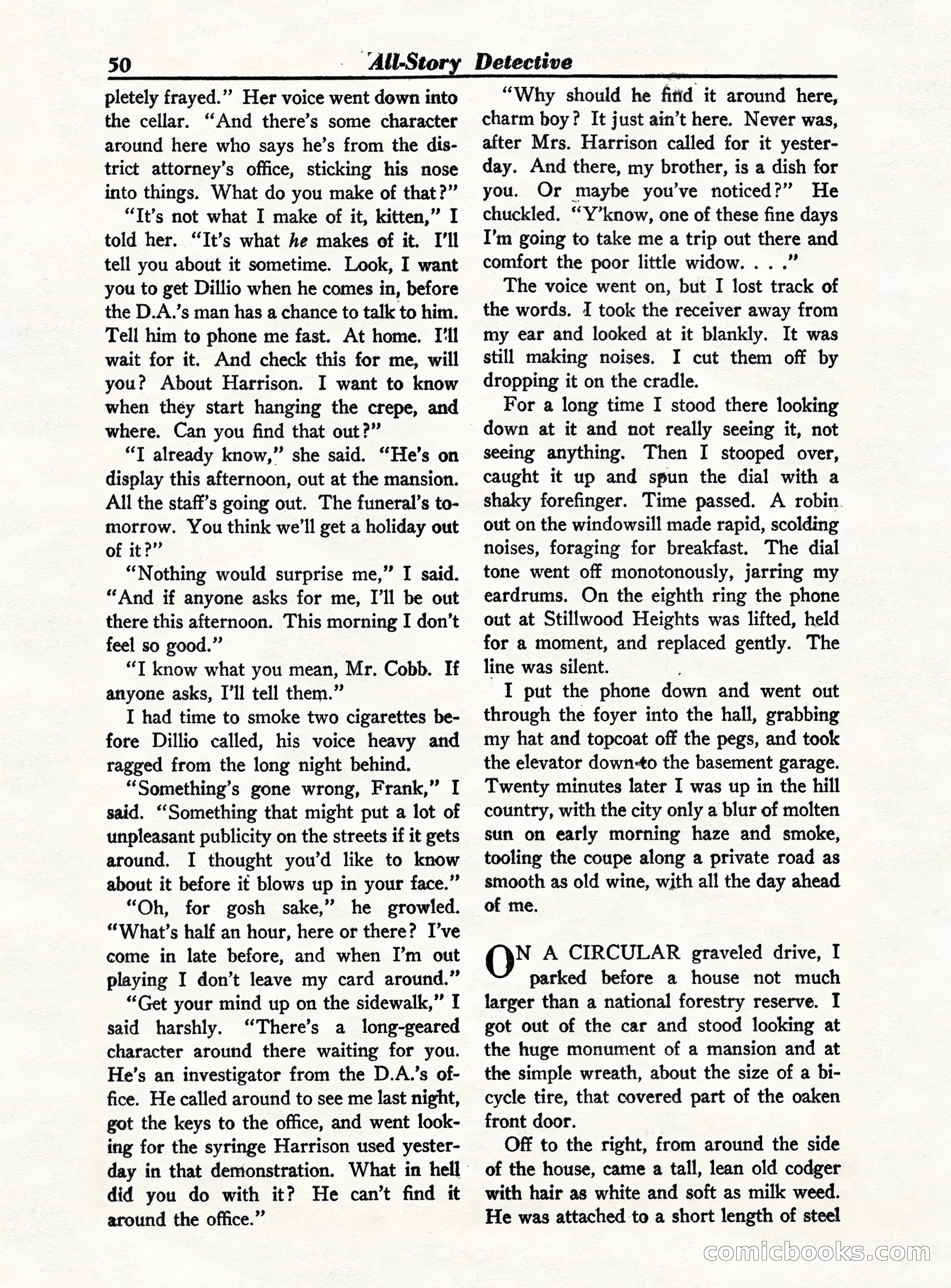 All-Story Detective, October 1949 — page 50 of 132