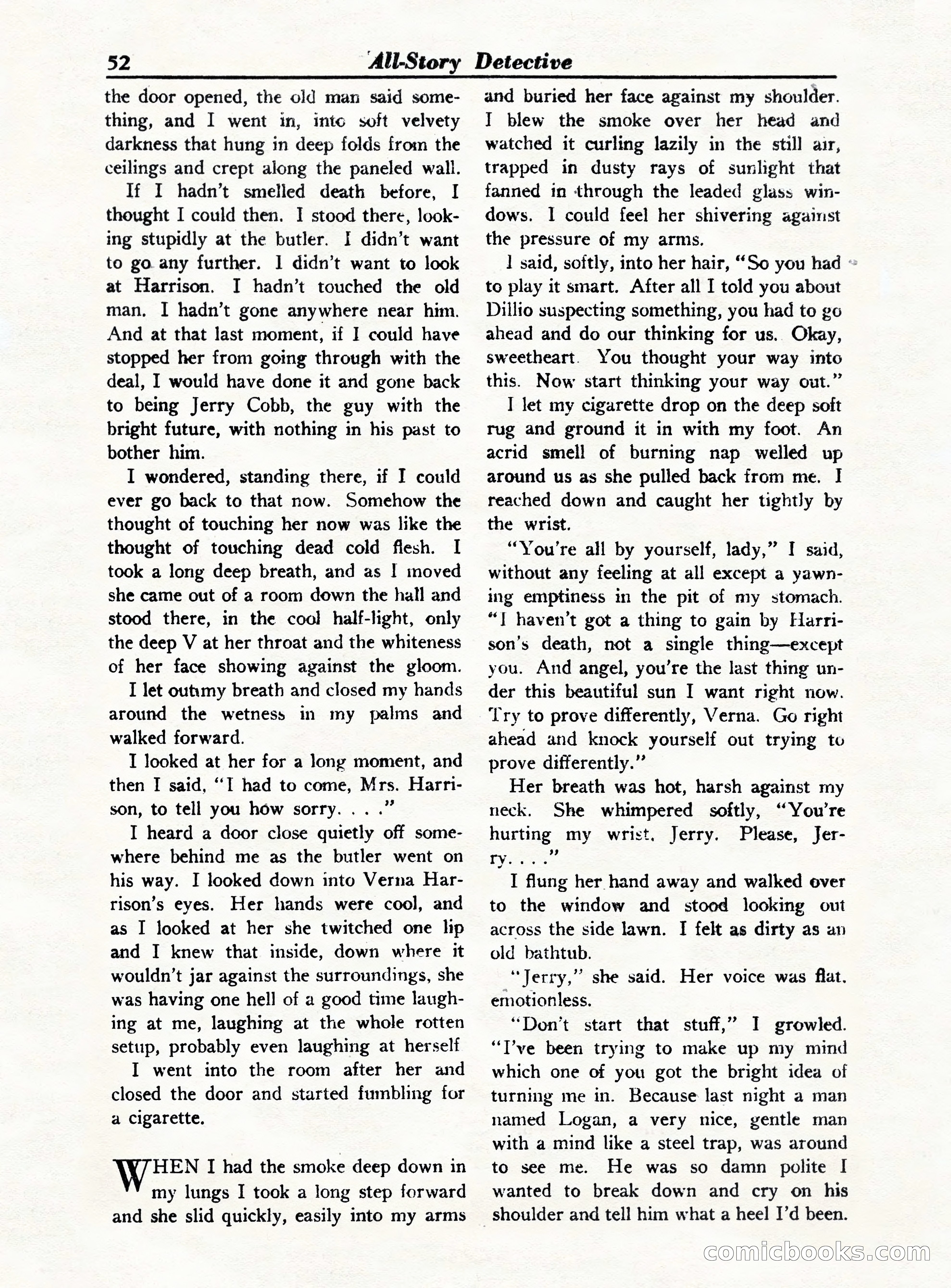 All-Story Detective, October 1949 — page 52 of 132