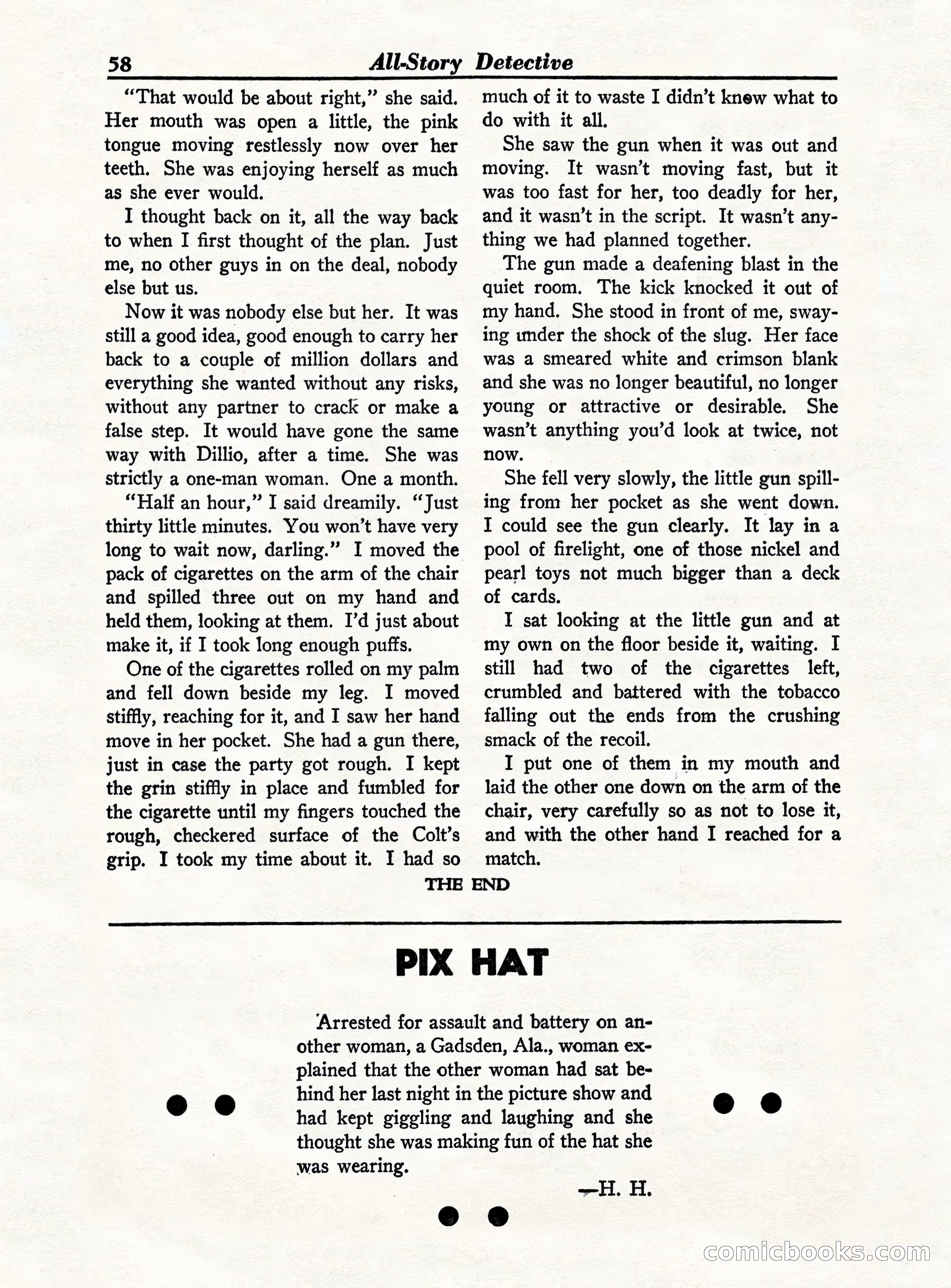 All-Story Detective, October 1949 — page 58 of 132
