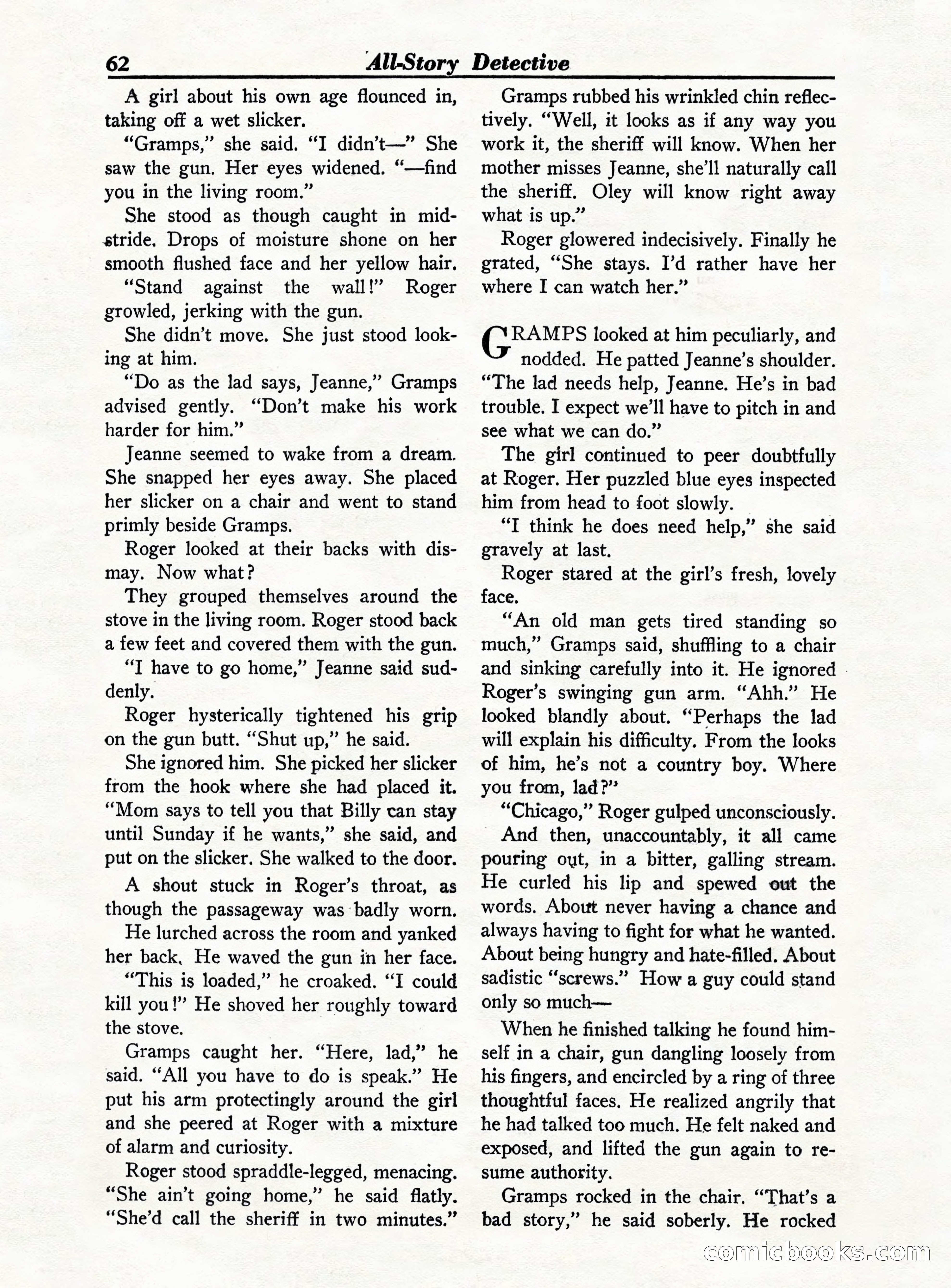 All-Story Detective, October 1949 — page 62 of 132