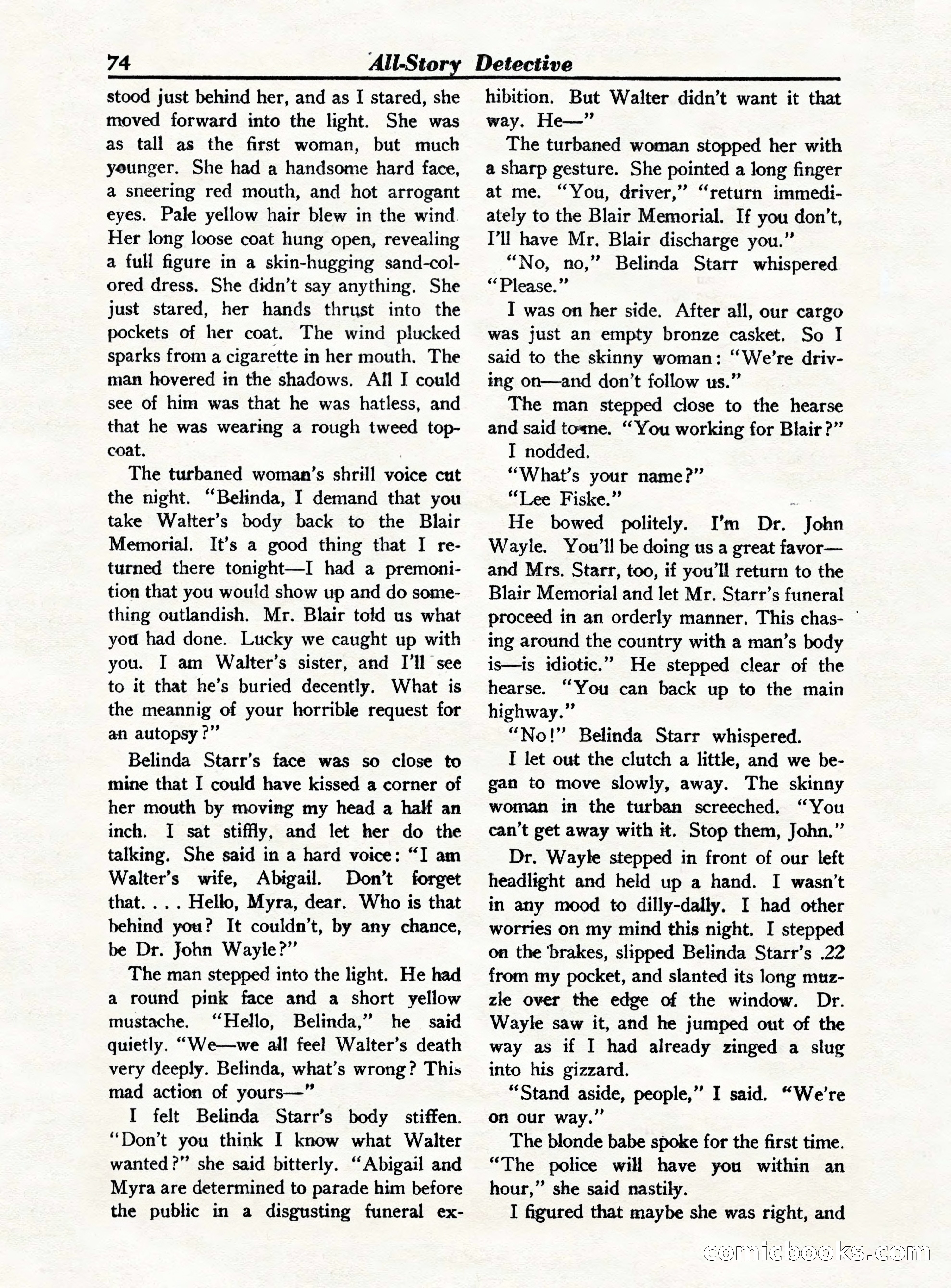 All-Story Detective, October 1949 — page 74 of 132