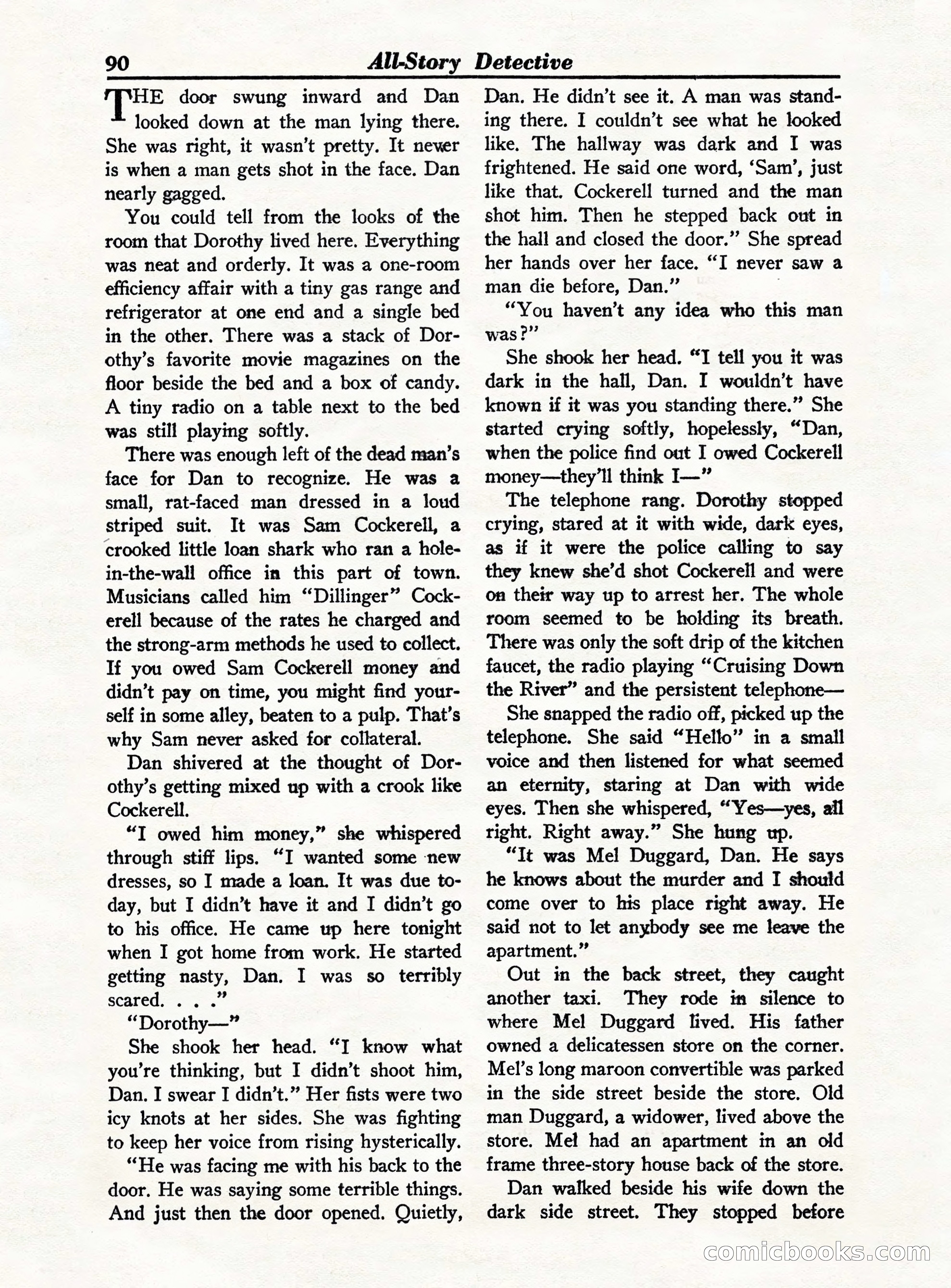 All-Story Detective, October 1949 — page 90 of 132