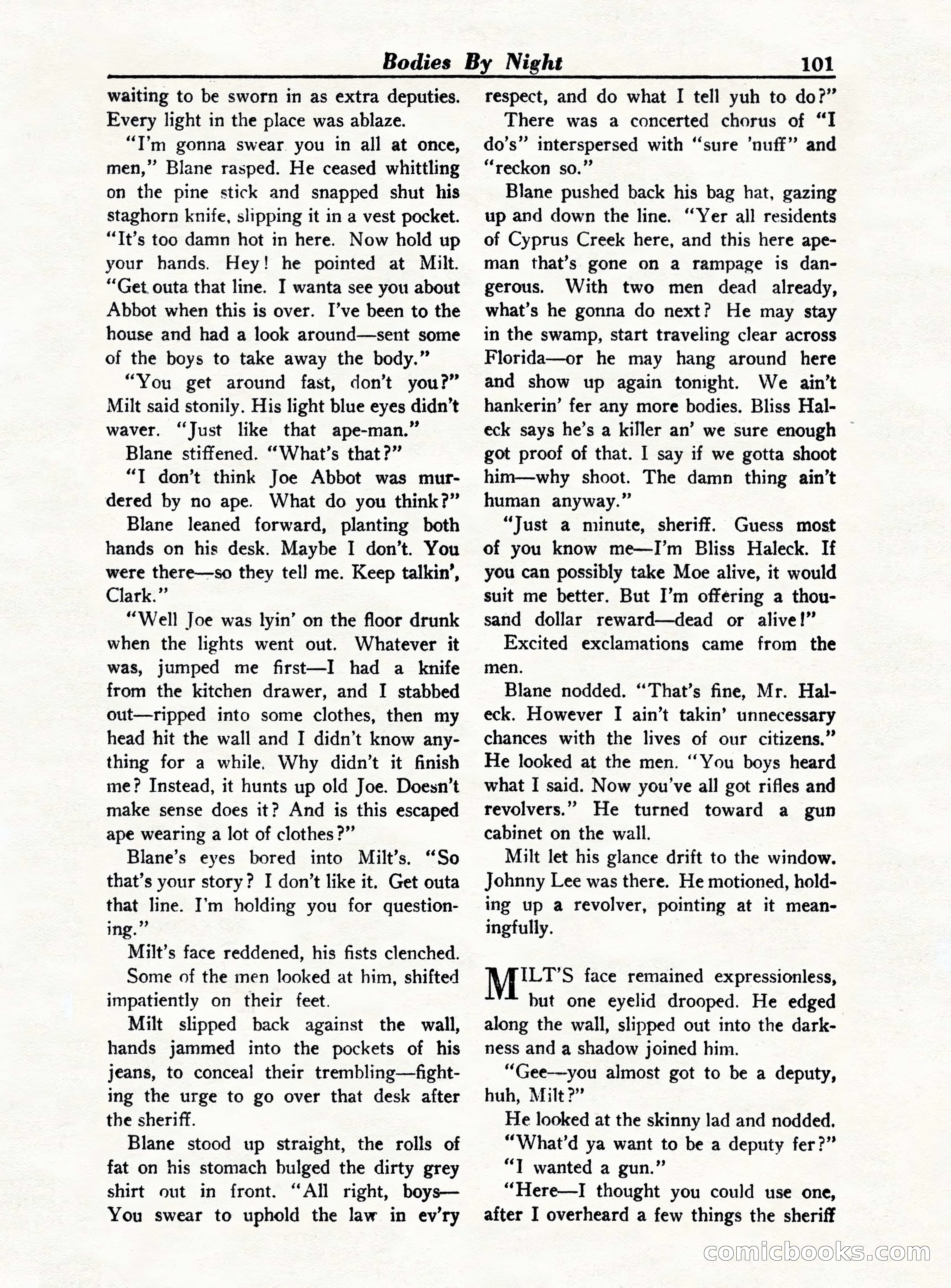 All-Story Detective, October 1949 — page 101 of 132