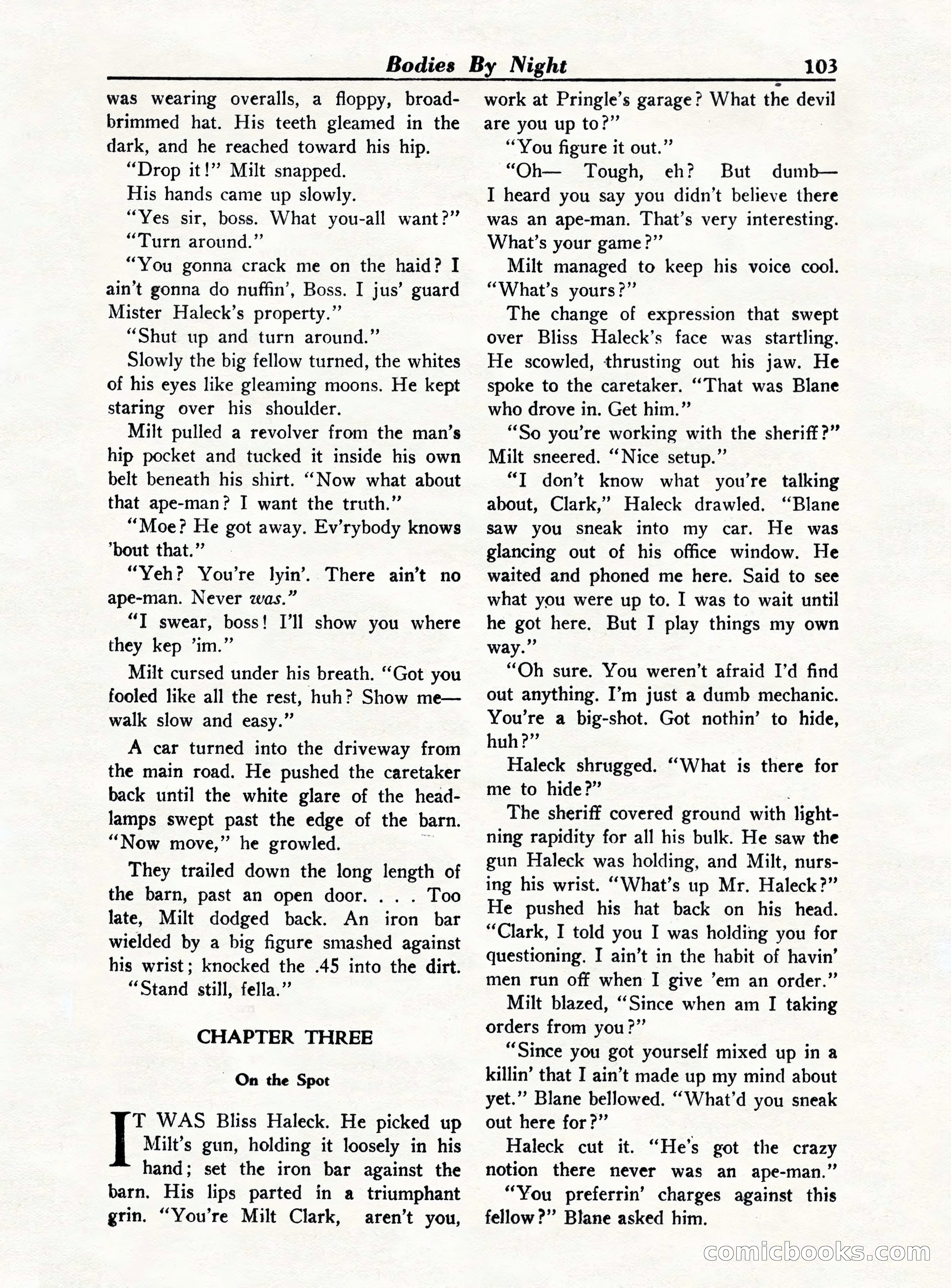 All-Story Detective, October 1949 — page 103 of 132