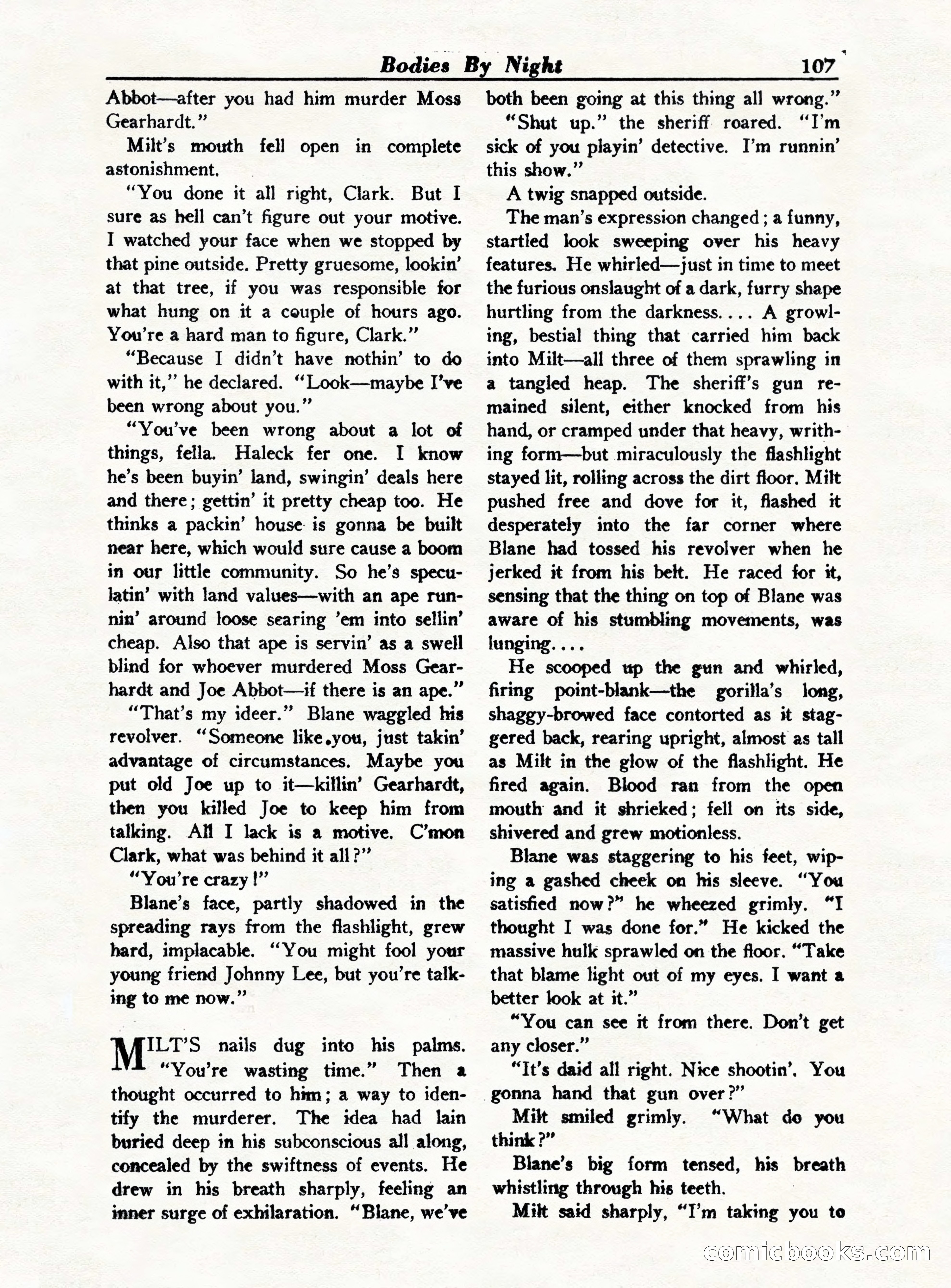 All-Story Detective, October 1949 — page 107 of 132