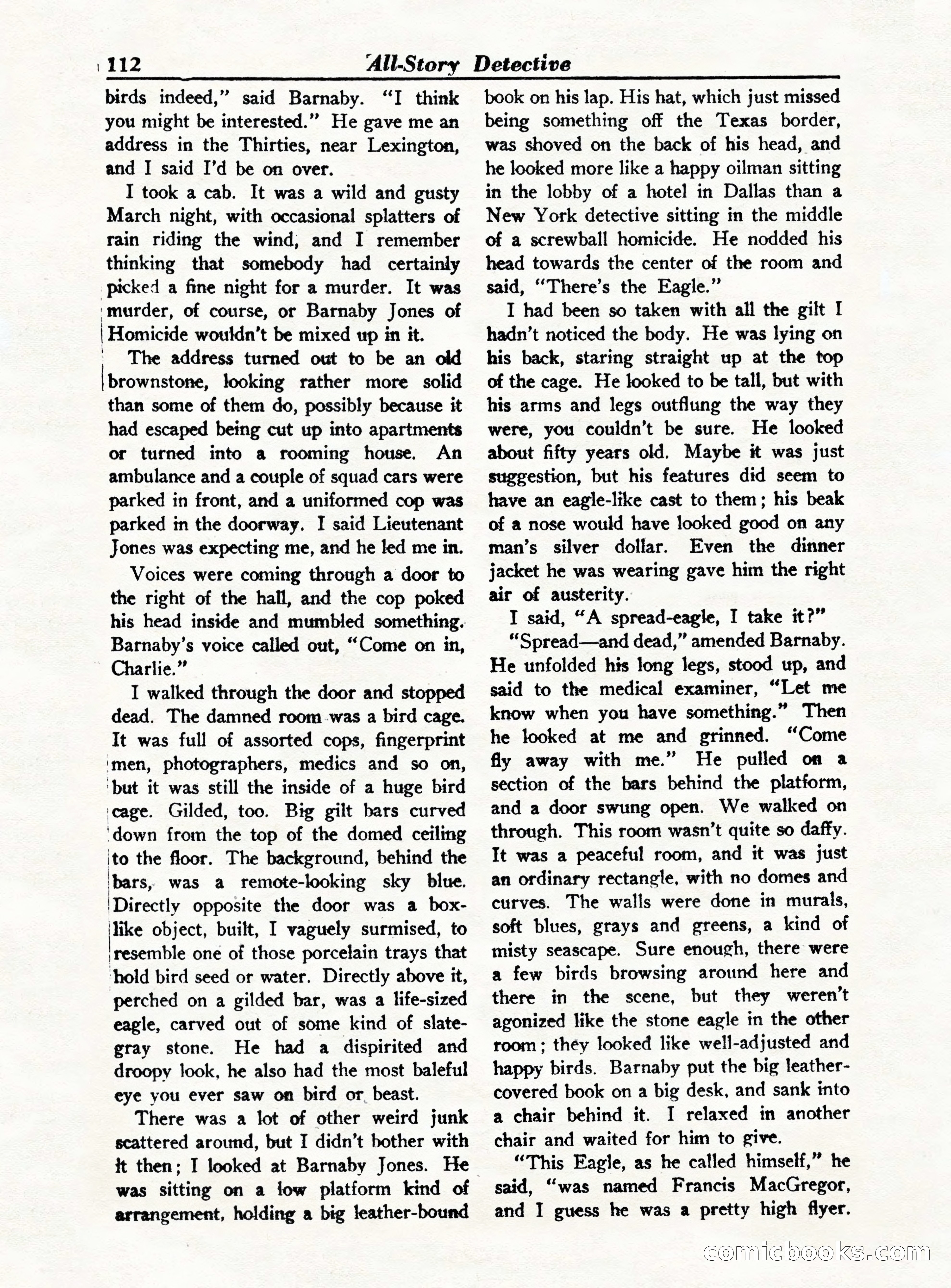 All-Story Detective, October 1949 — page 112 of 132