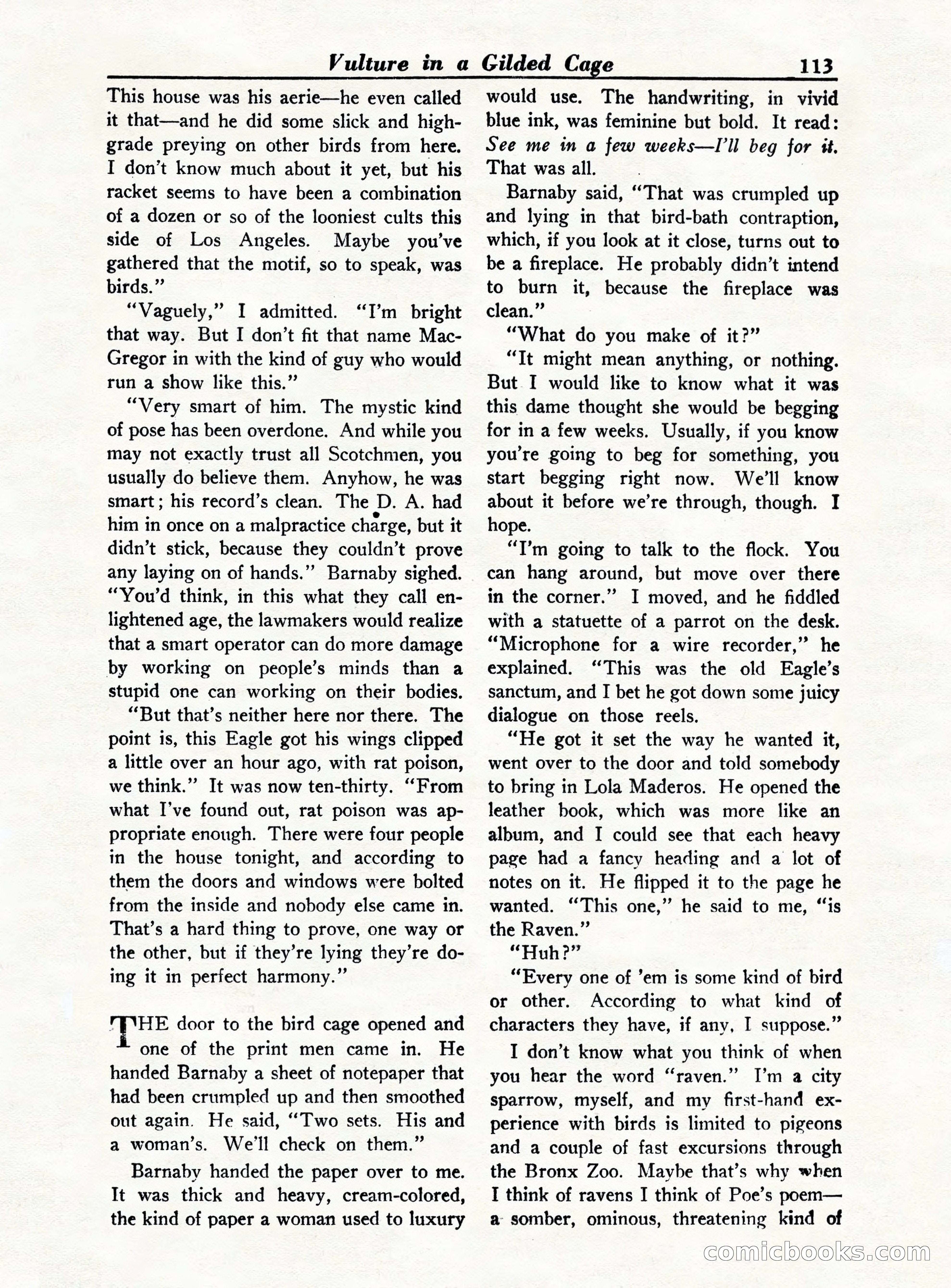 All-Story Detective, October 1949 — page 113 of 132