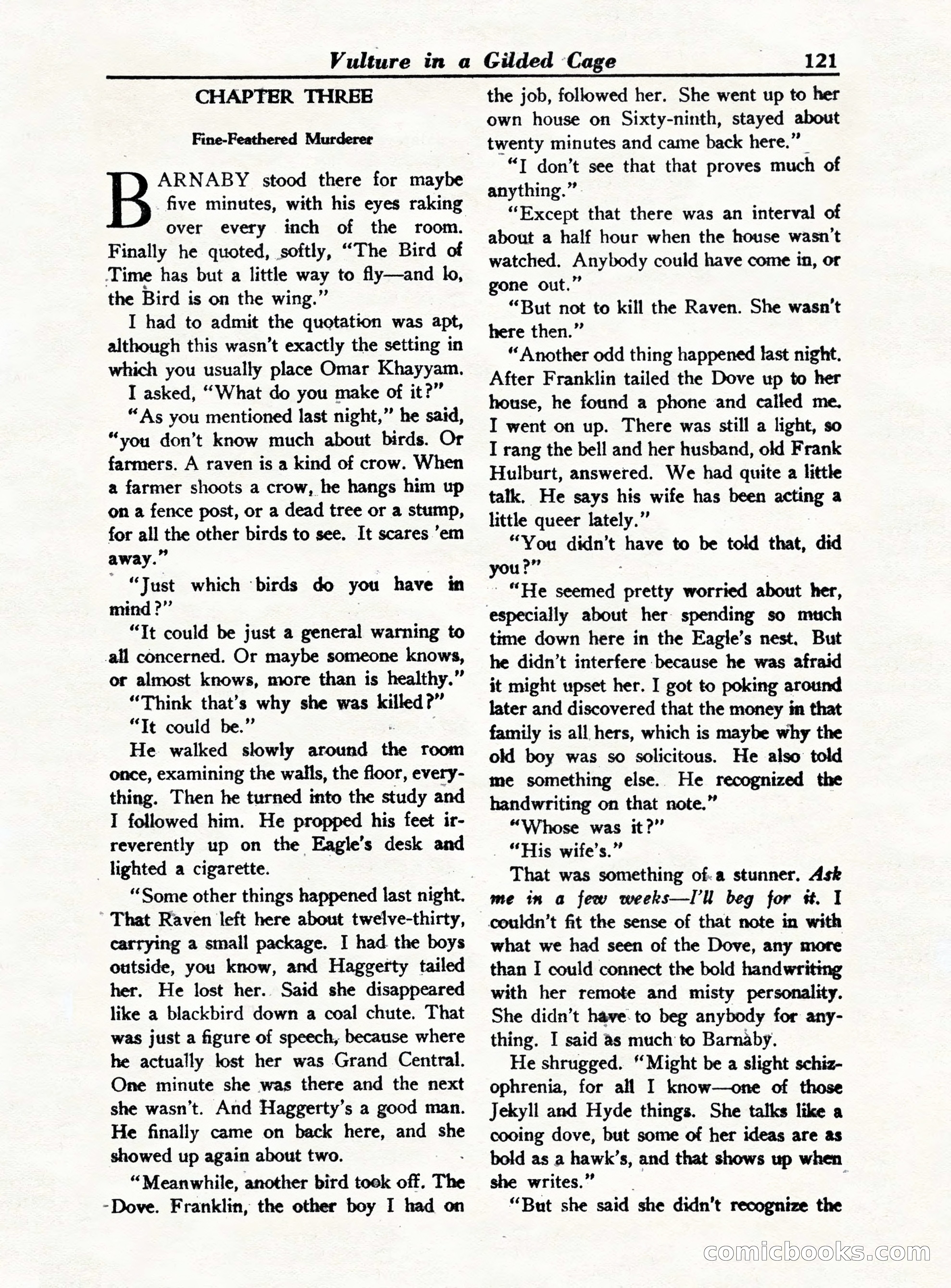 All-Story Detective, October 1949 — page 121 of 132