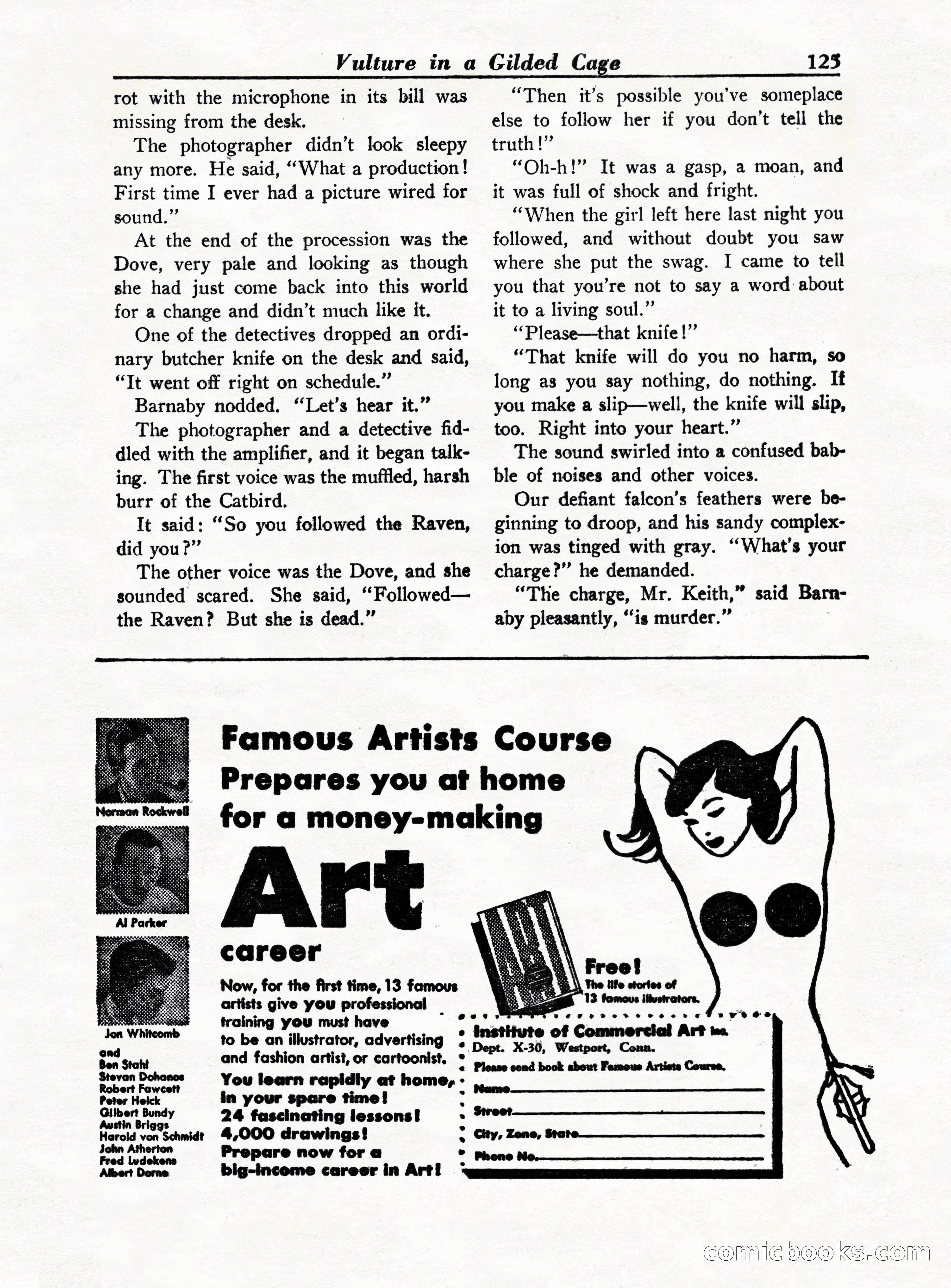 All-Story Detective, October 1949 — page 125 of 132