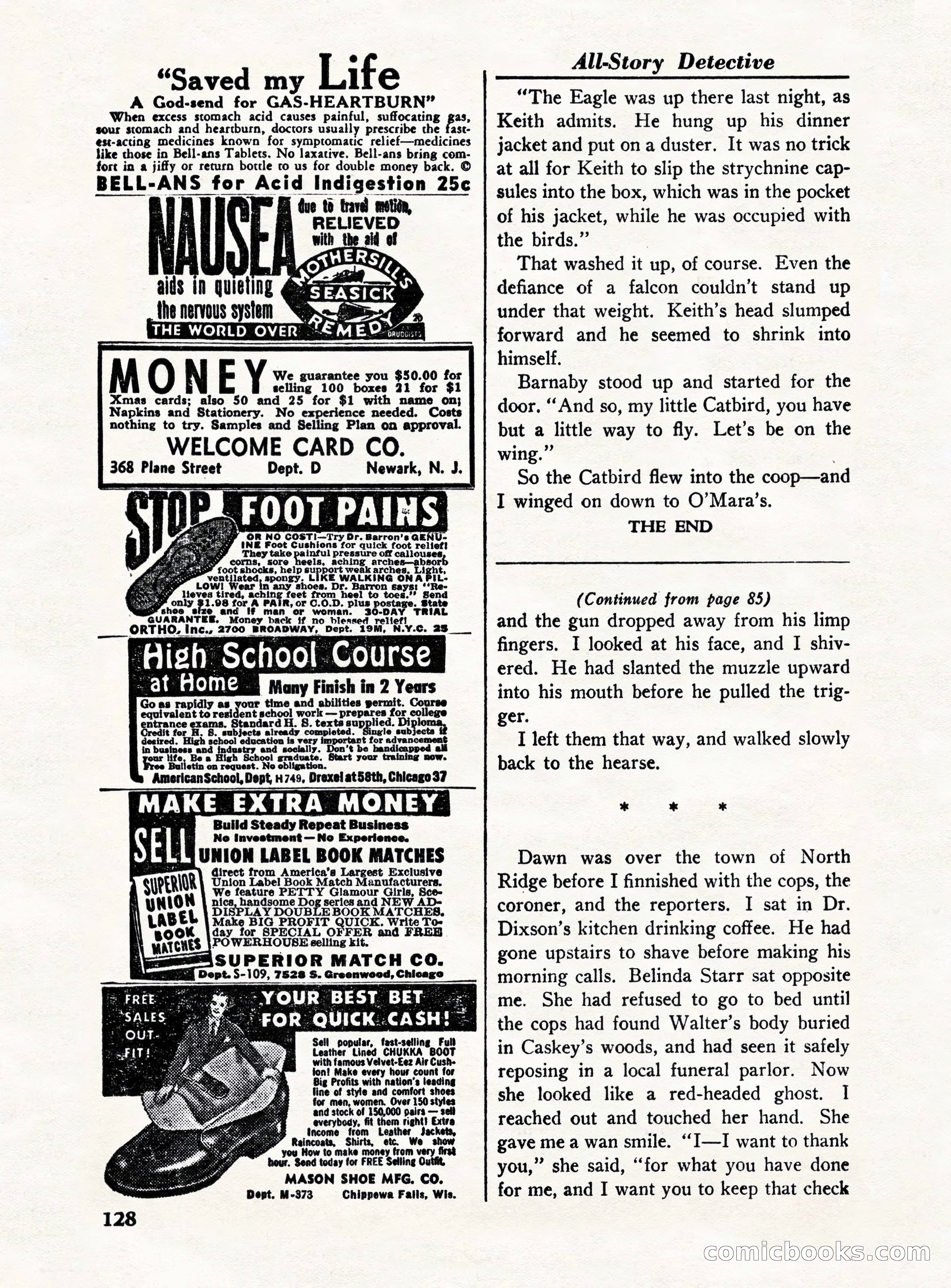 All-Story Detective, October 1949 — page 128 of 132