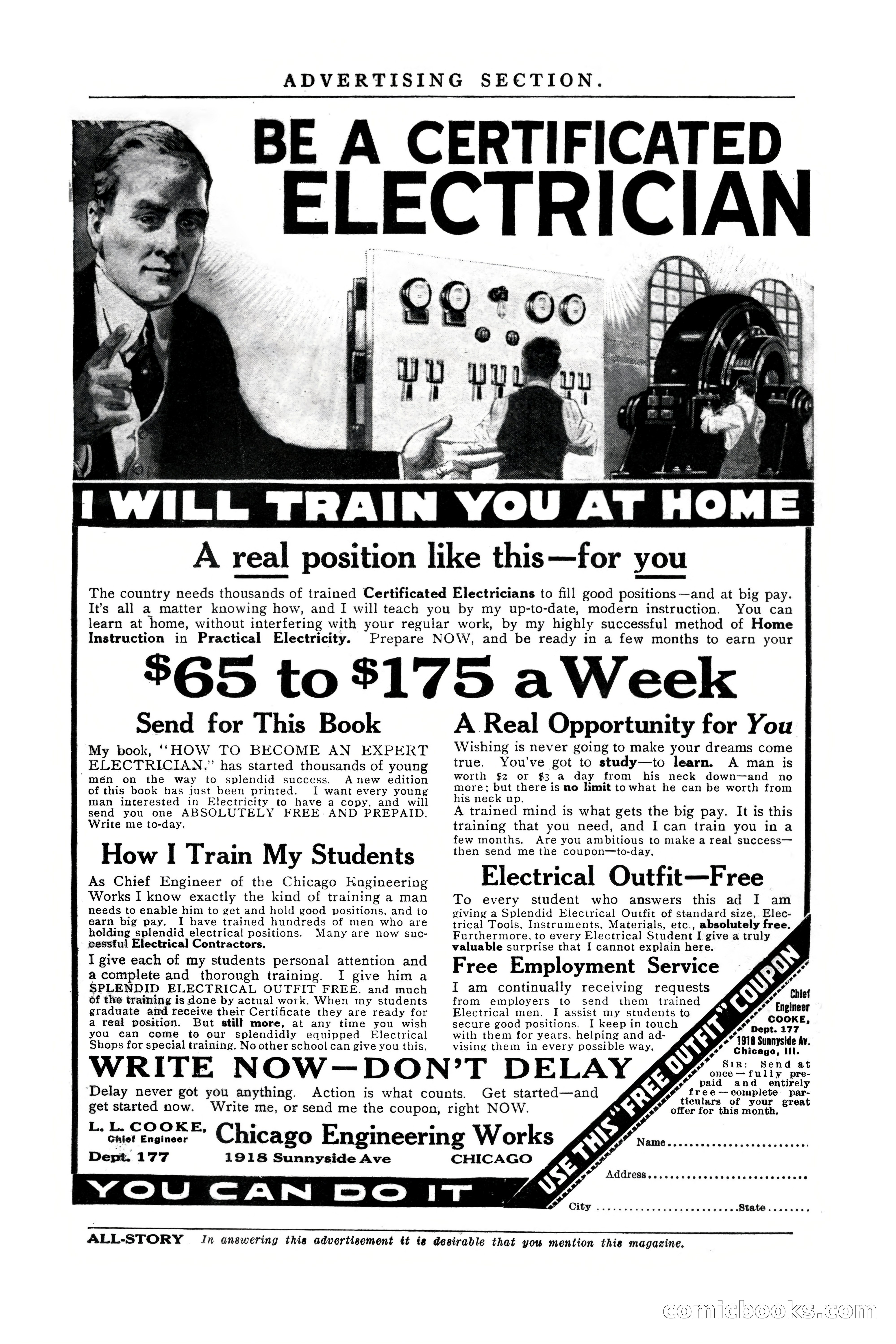 All-Story Weekly, Vol. 112, No. 1 — page 3 of 164
