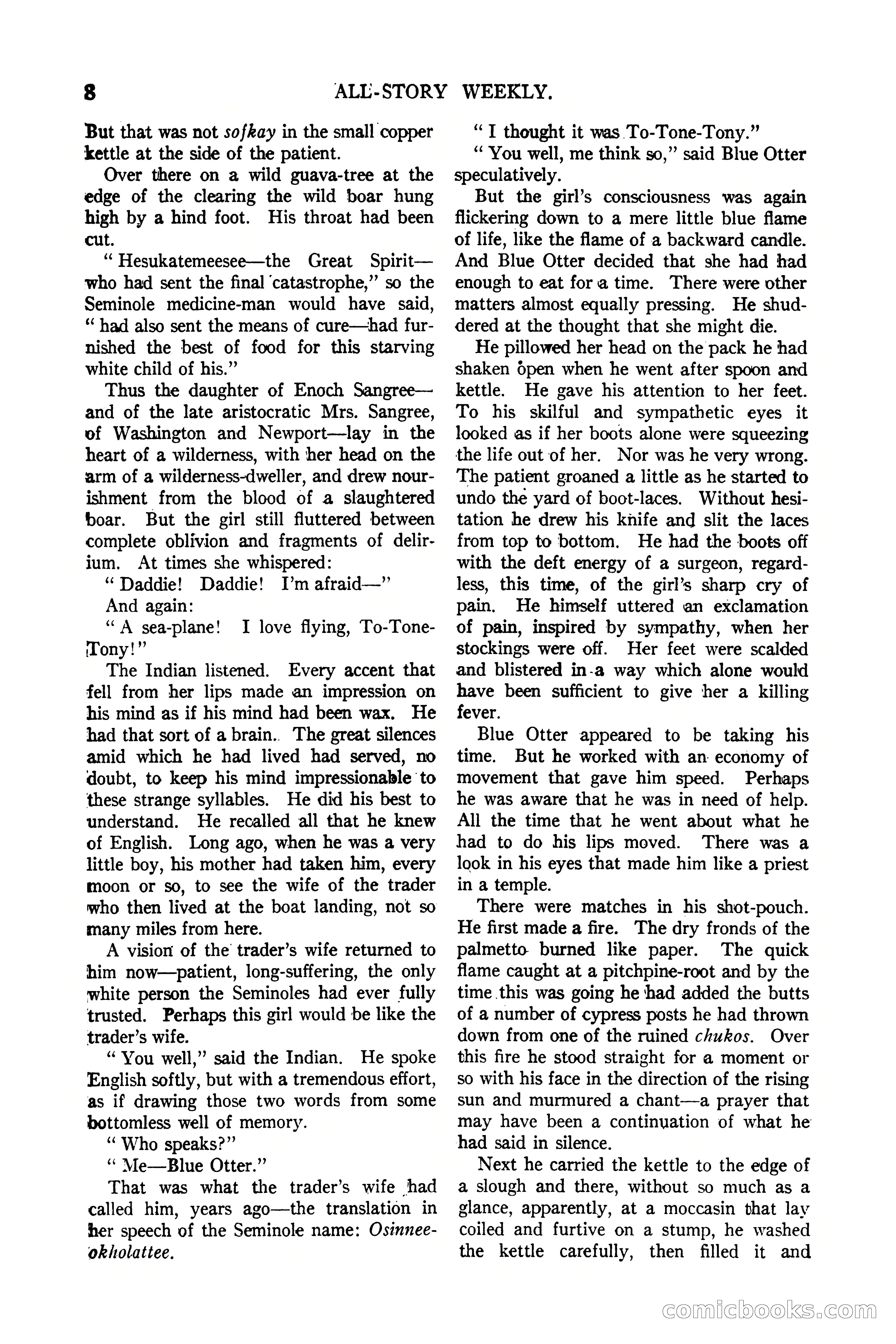 All-Story Weekly, Vol. 112, No. 1 — page 18 of 164