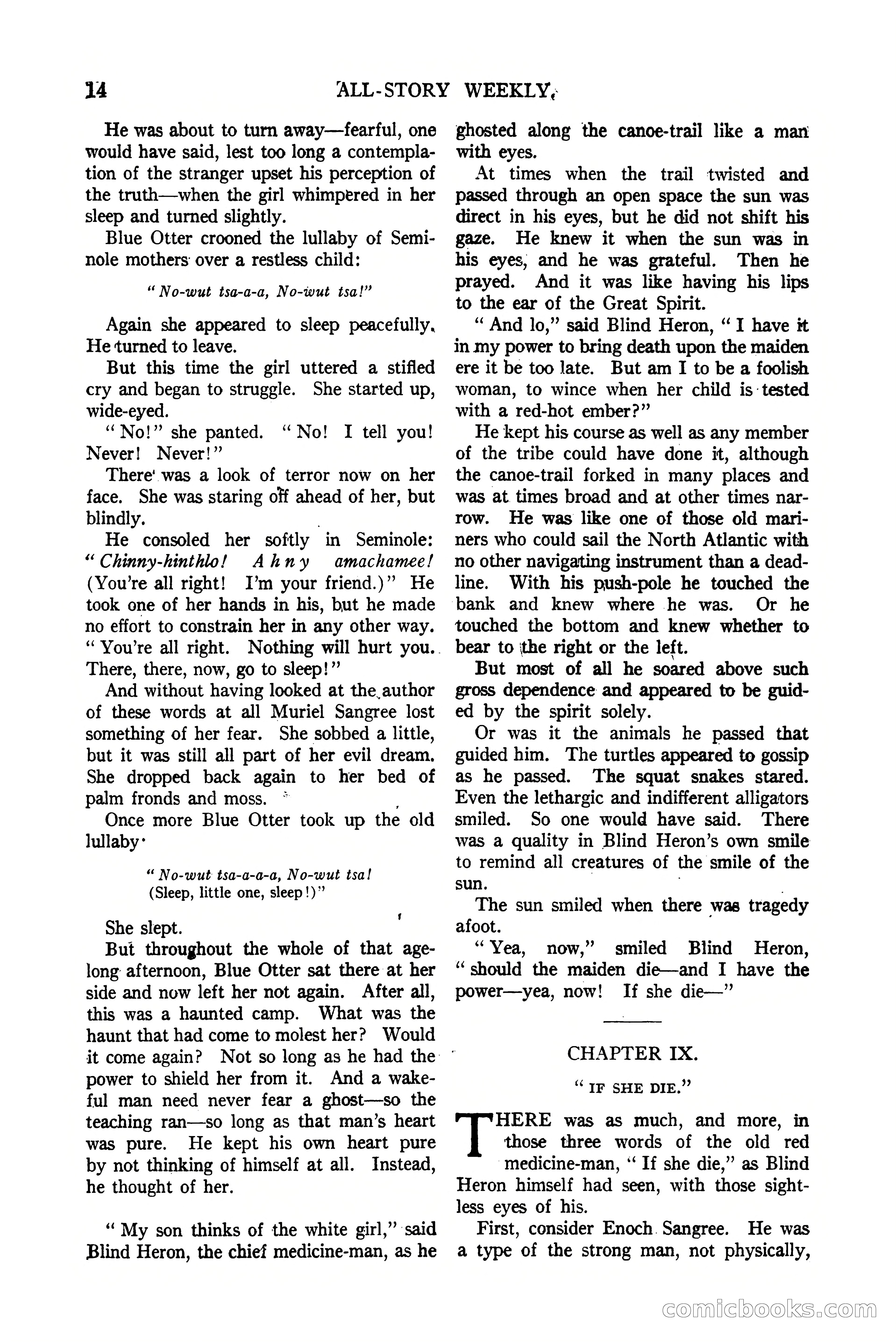 All-Story Weekly, Vol. 112, No. 1 — page 24 of 164