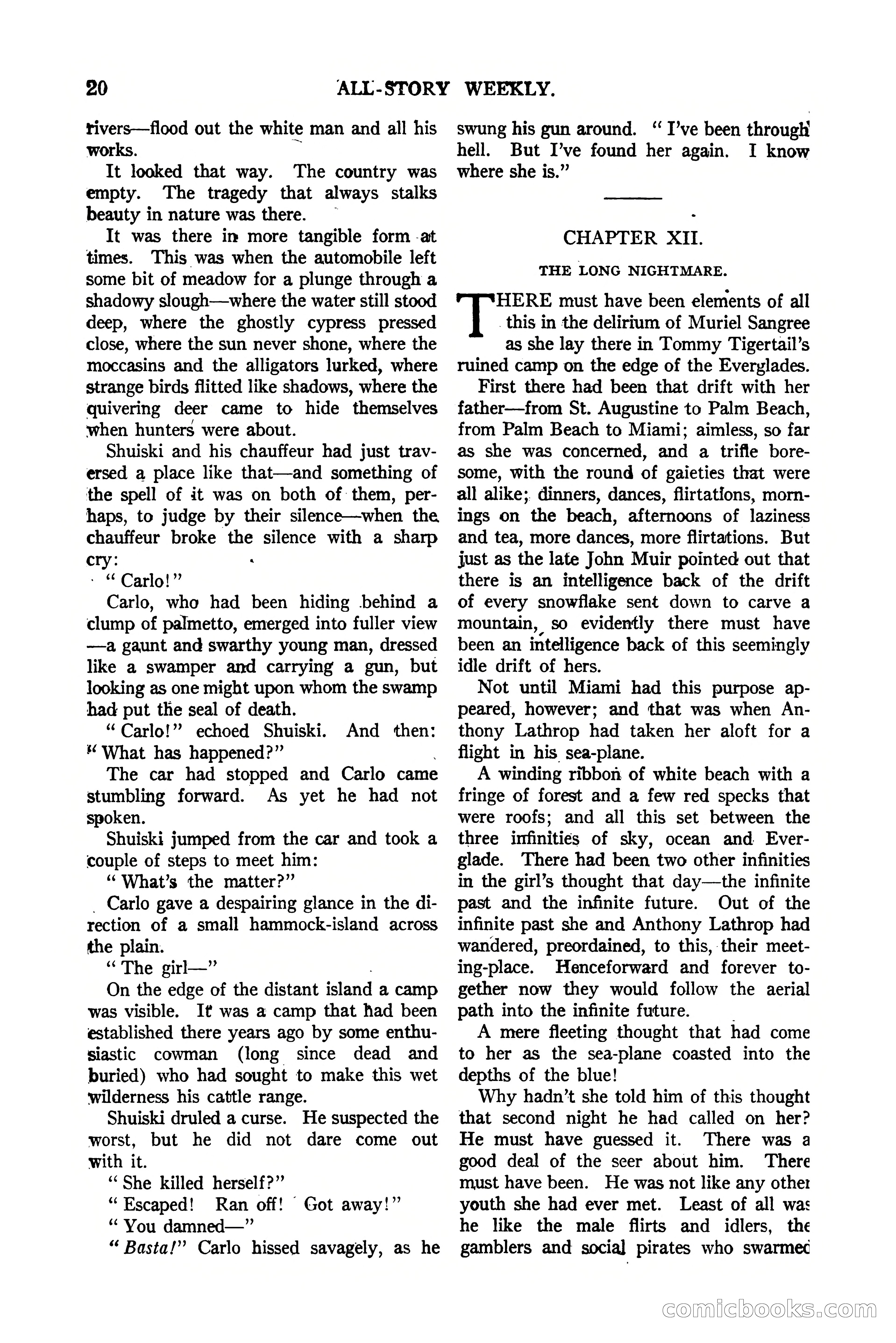 All-Story Weekly, Vol. 112, No. 1 — page 30 of 164