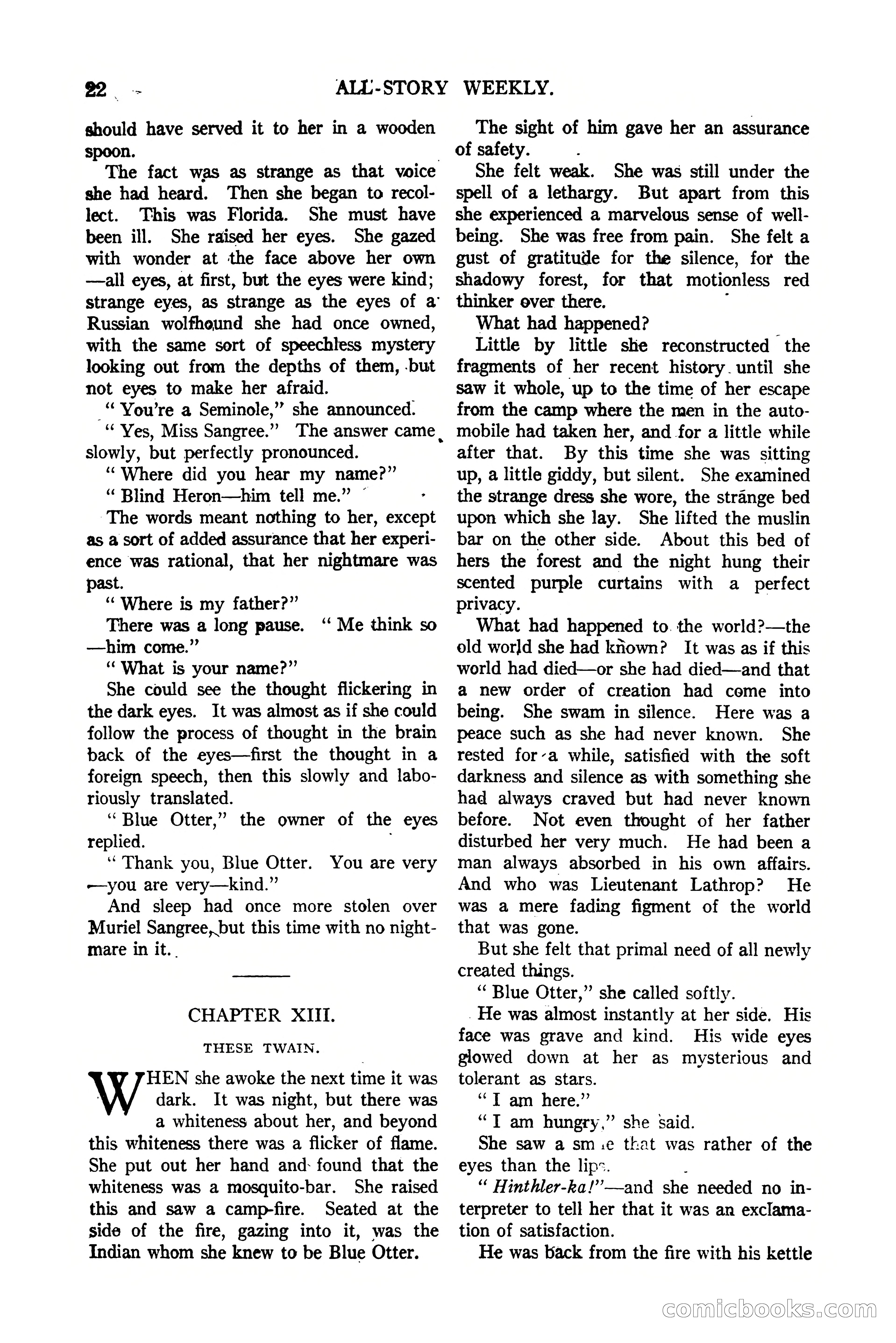 All-Story Weekly, Vol. 112, No. 1 — page 32 of 164