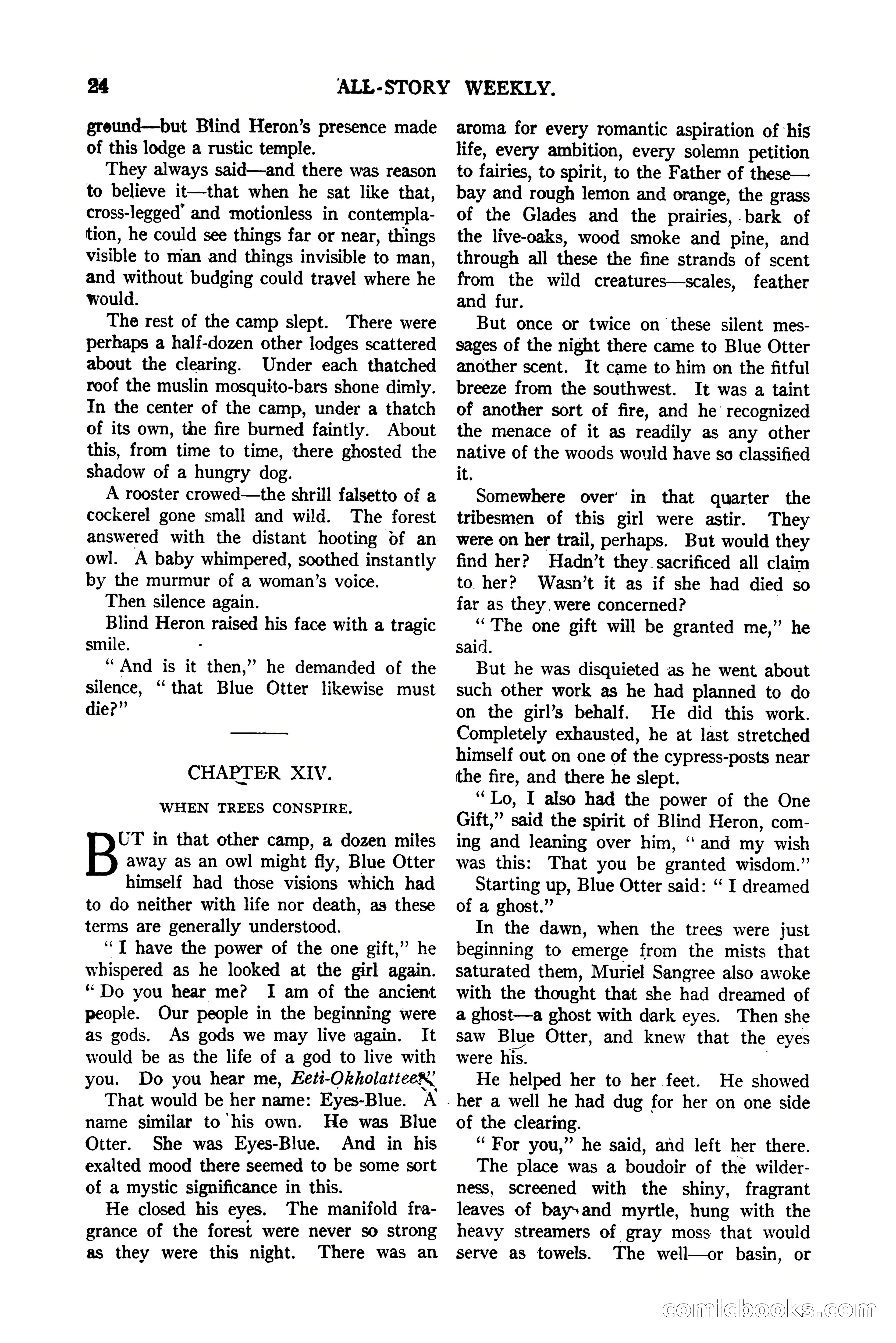 All-Story Weekly, Vol. 112, No. 1 — page 34 of 164