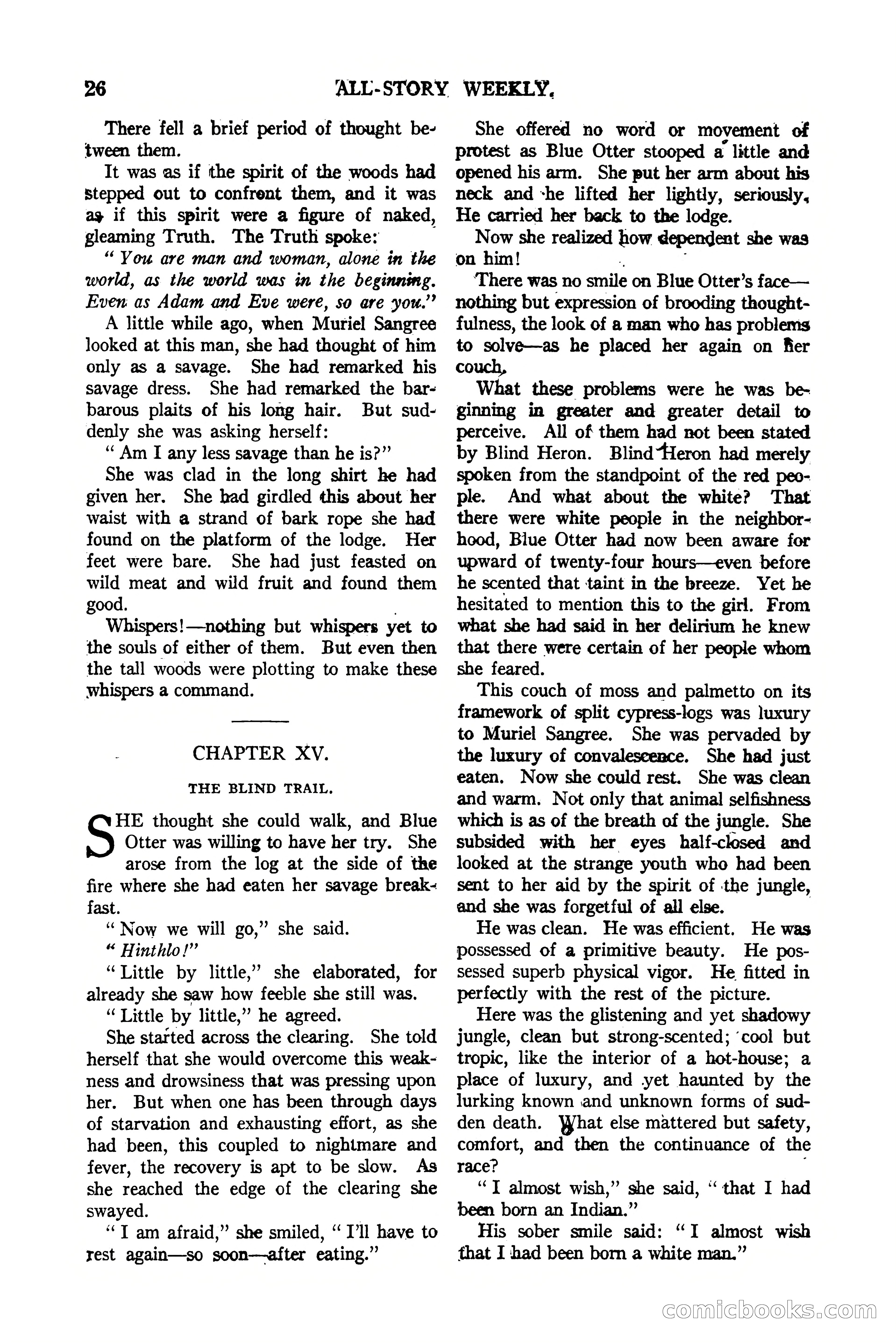 All-Story Weekly, Vol. 112, No. 1 — page 36 of 164