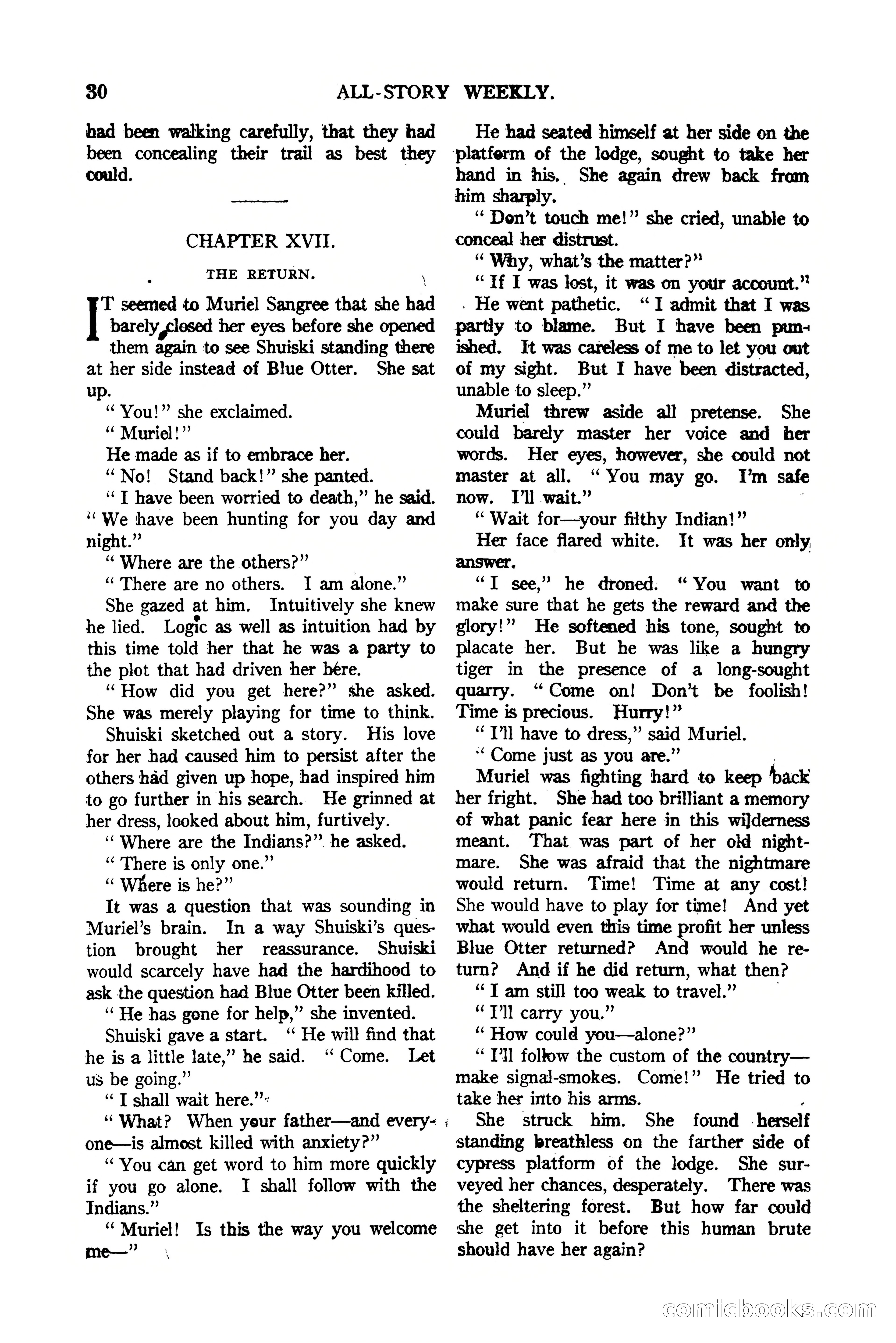 All-Story Weekly, Vol. 112, No. 1 — page 40 of 164
