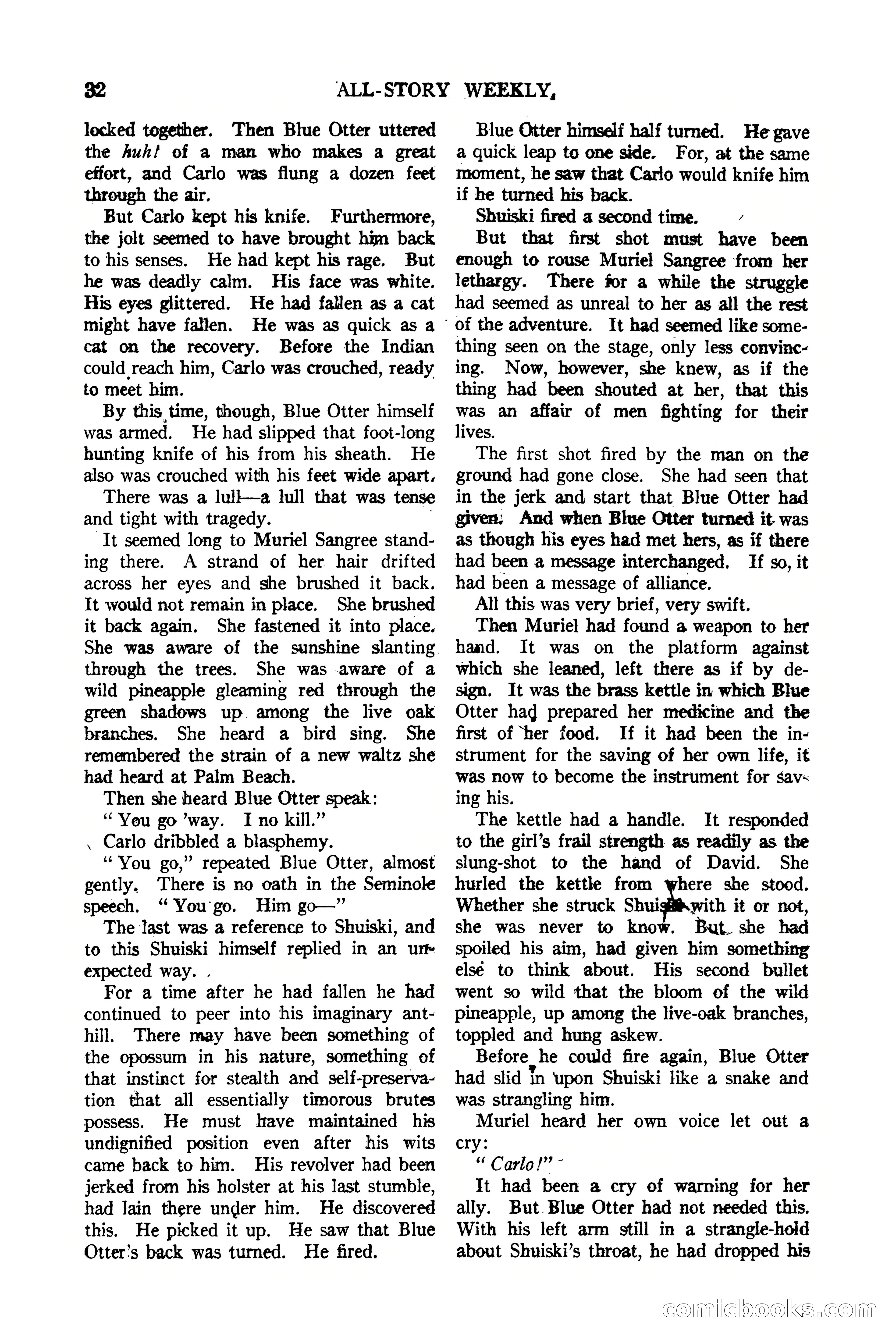 All-Story Weekly, Vol. 112, No. 1 — page 42 of 164