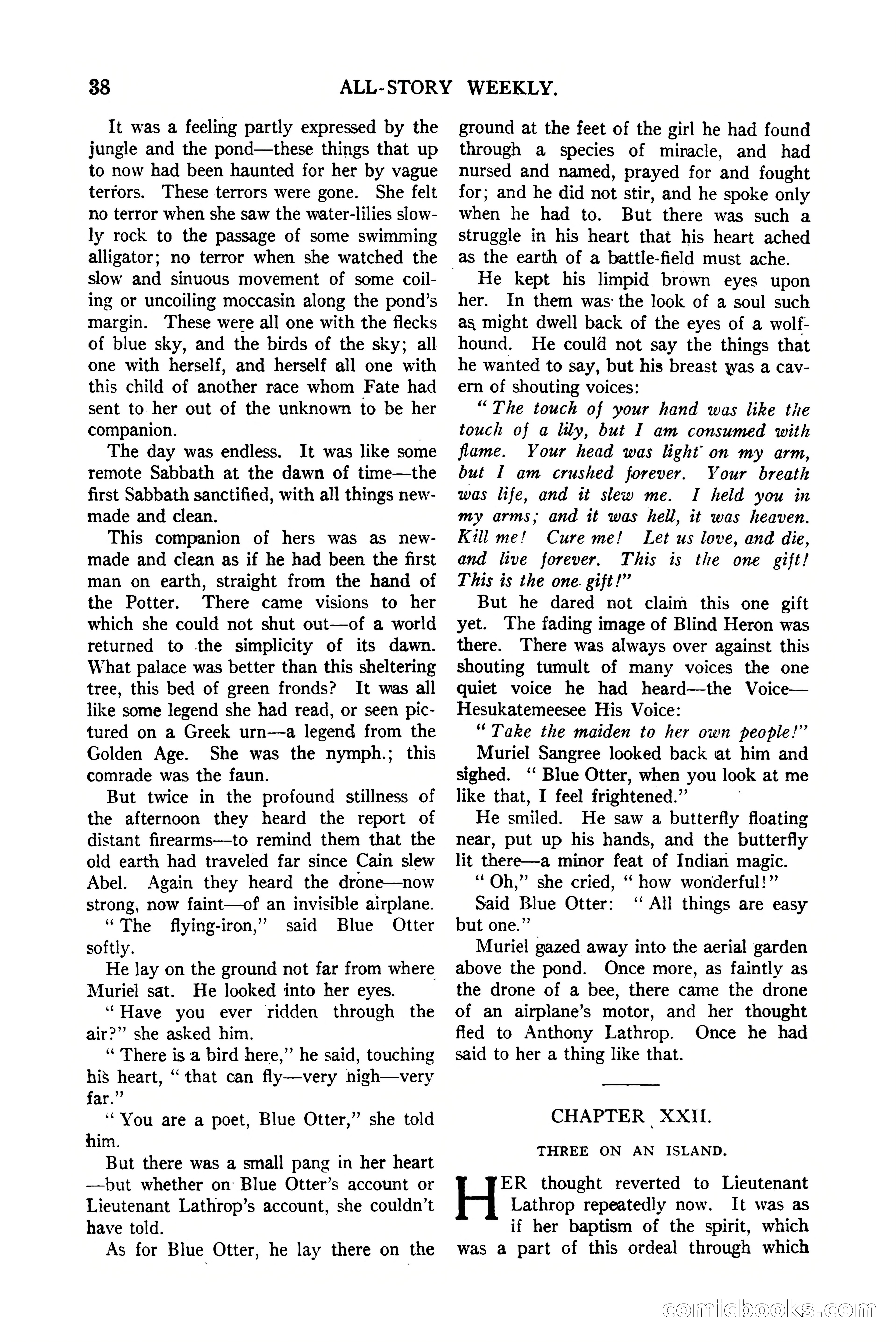 All-Story Weekly, Vol. 112, No. 1 — page 48 of 164