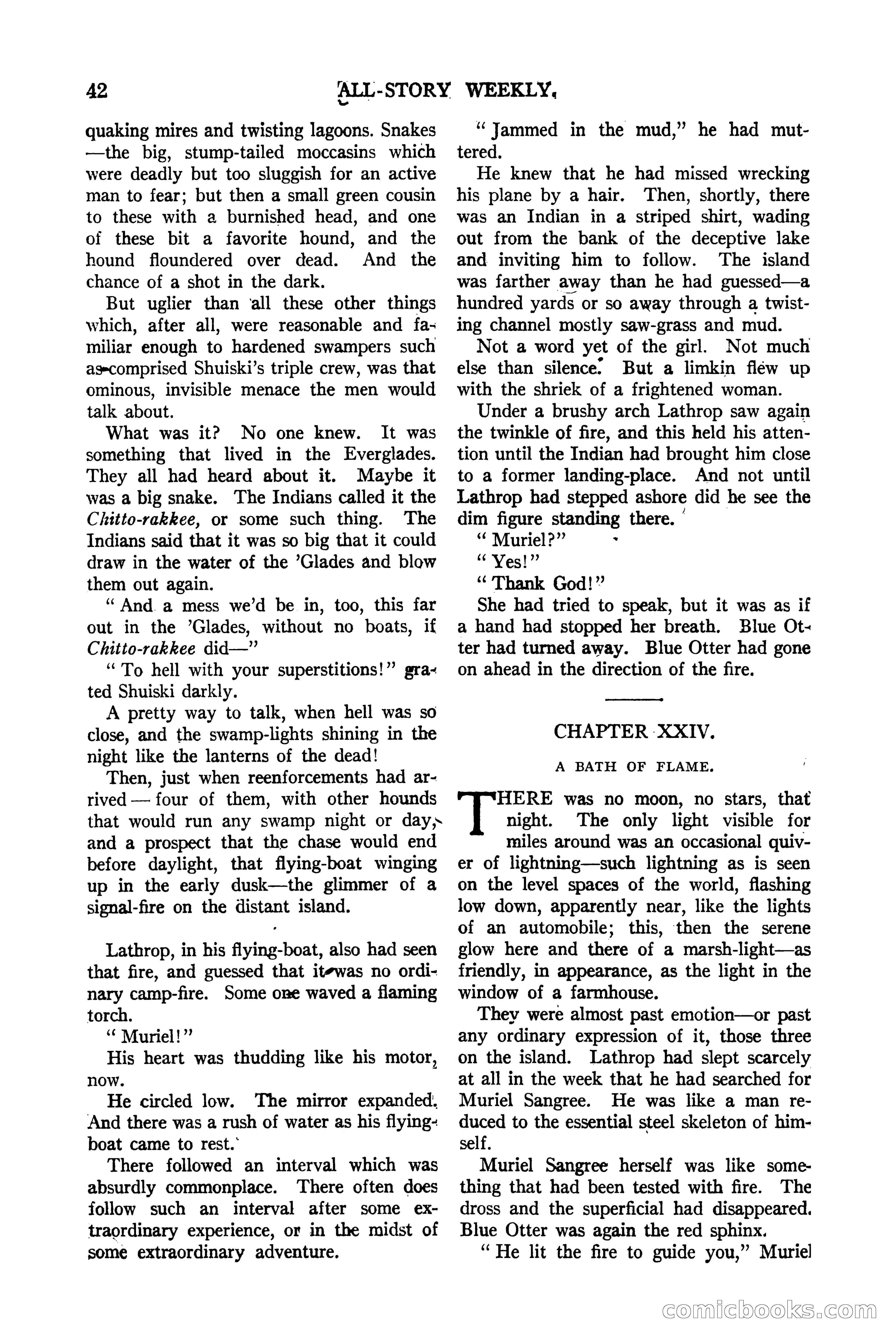 All-Story Weekly, Vol. 112, No. 1 — page 52 of 164
