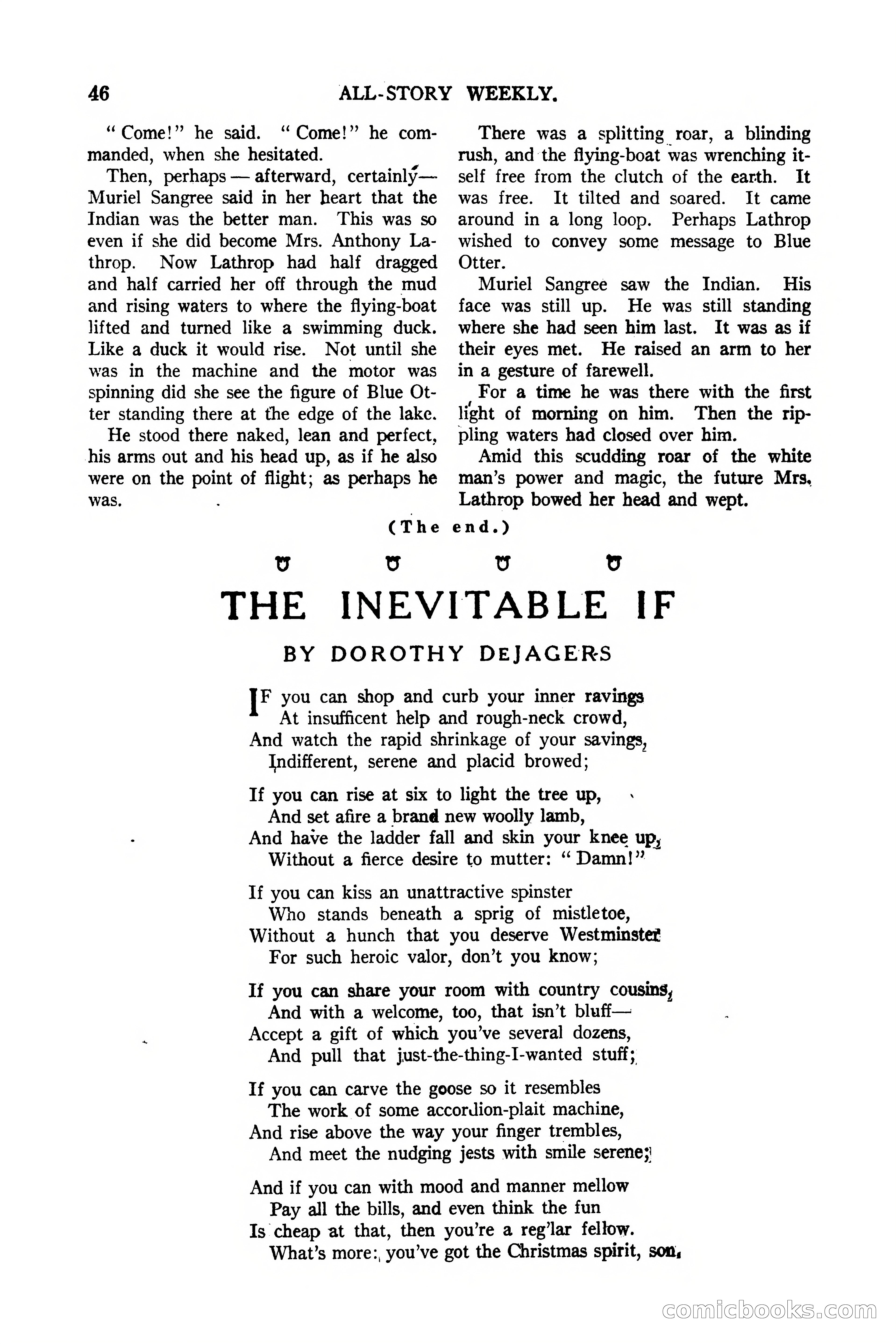 All-Story Weekly, Vol. 112, No. 1 — page 56 of 164