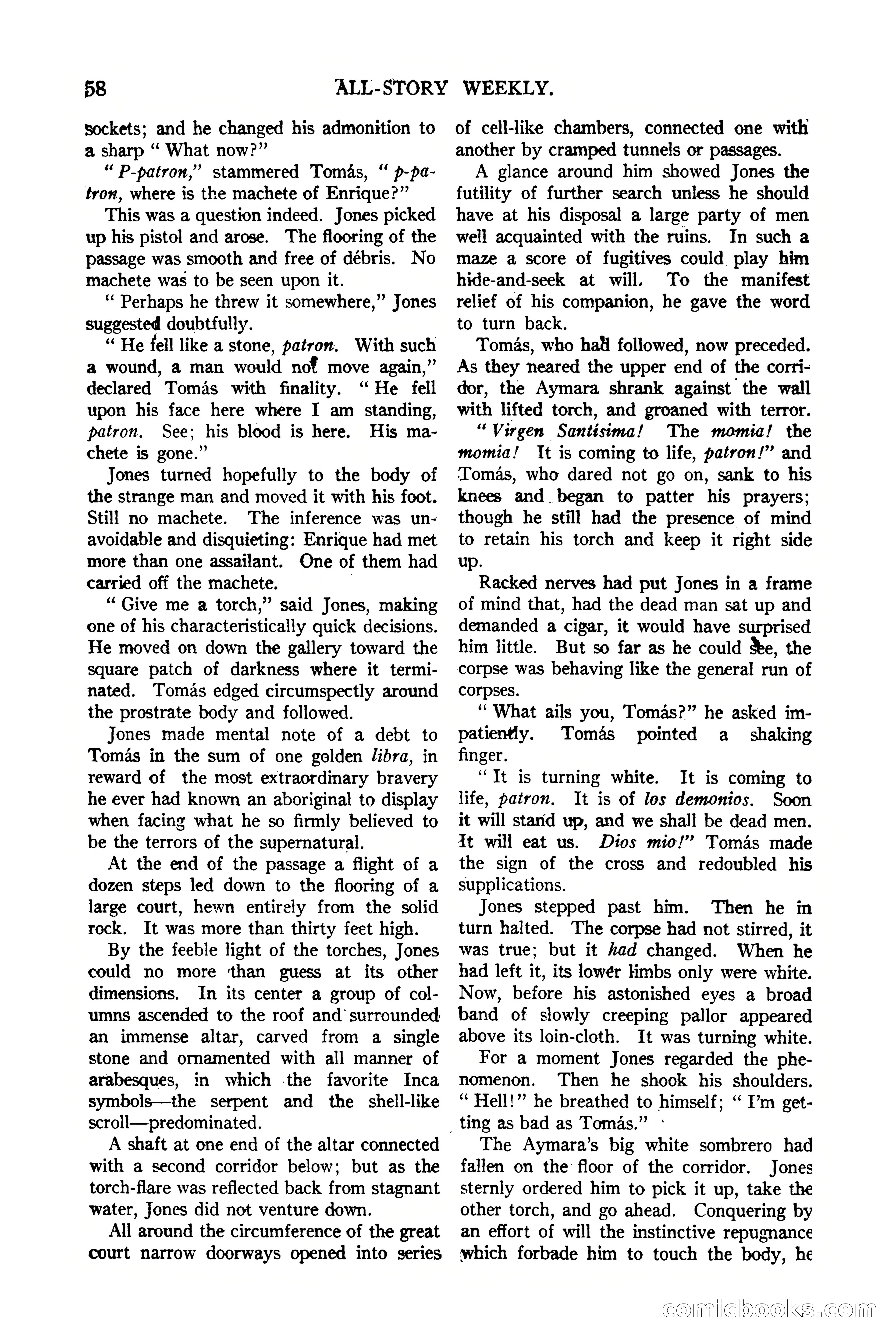 All-Story Weekly, Vol. 112, No. 1 — page 68 of 164