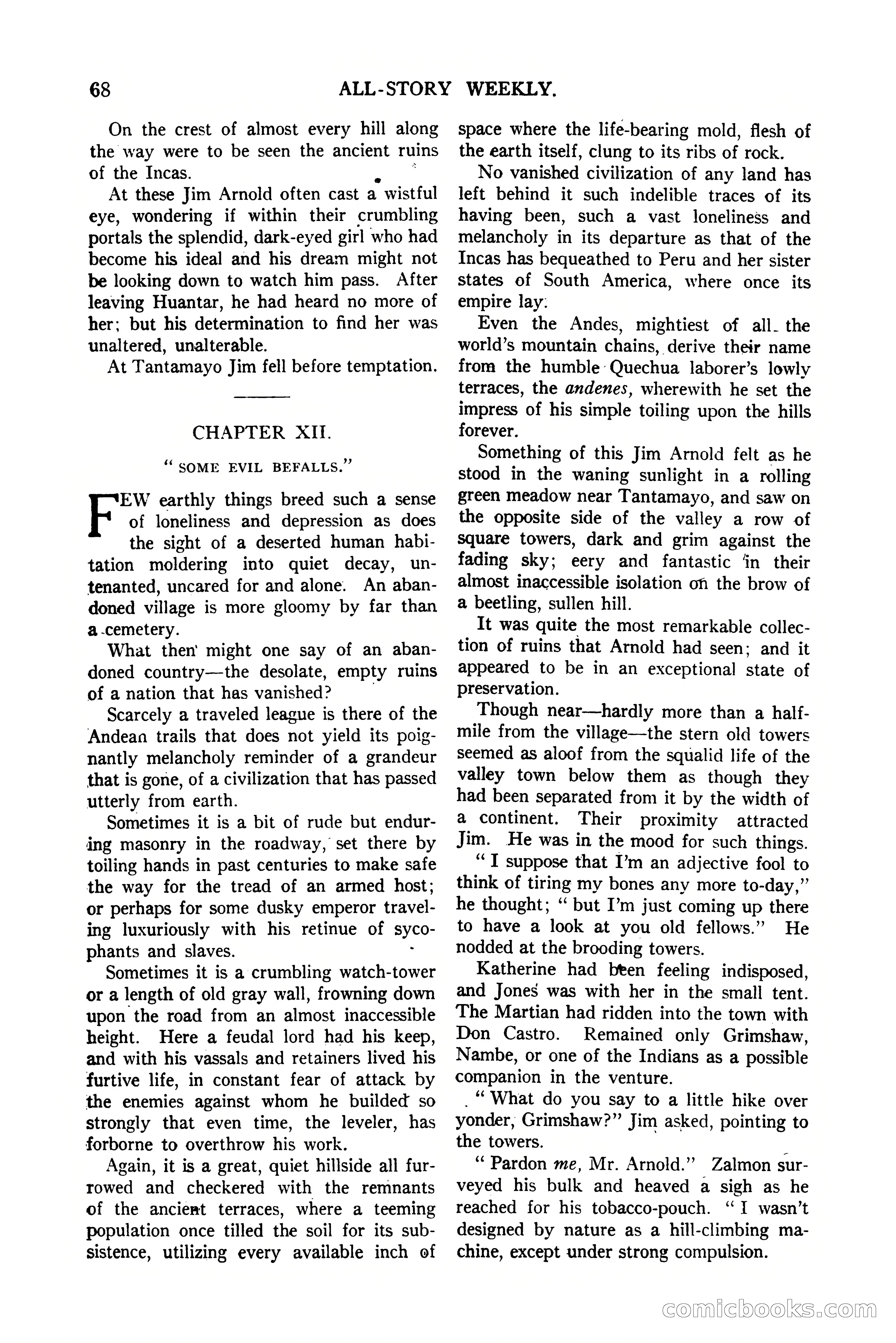 All-Story Weekly, Vol. 112, No. 1 — page 78 of 164