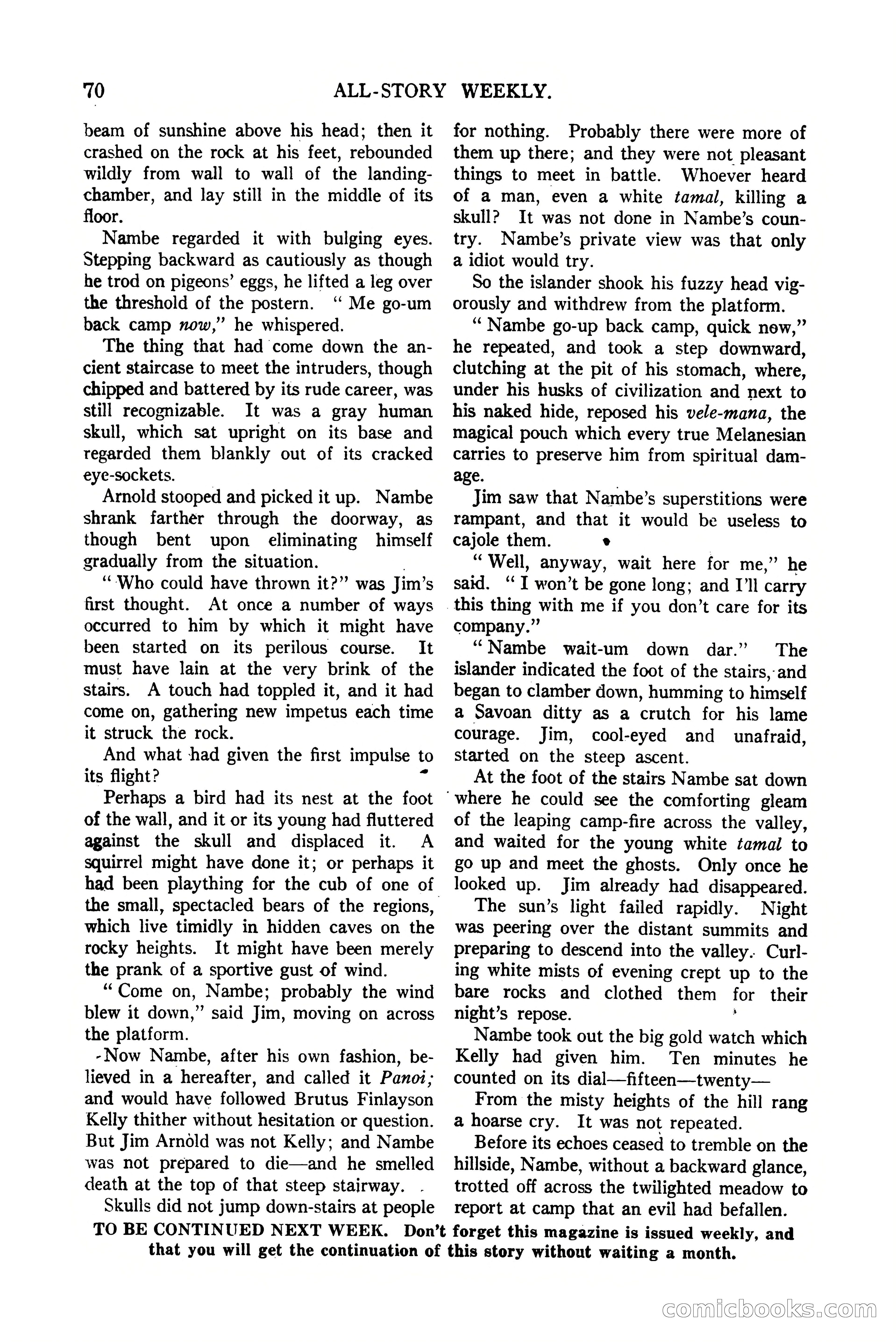 All-Story Weekly, Vol. 112, No. 1 — page 80 of 164