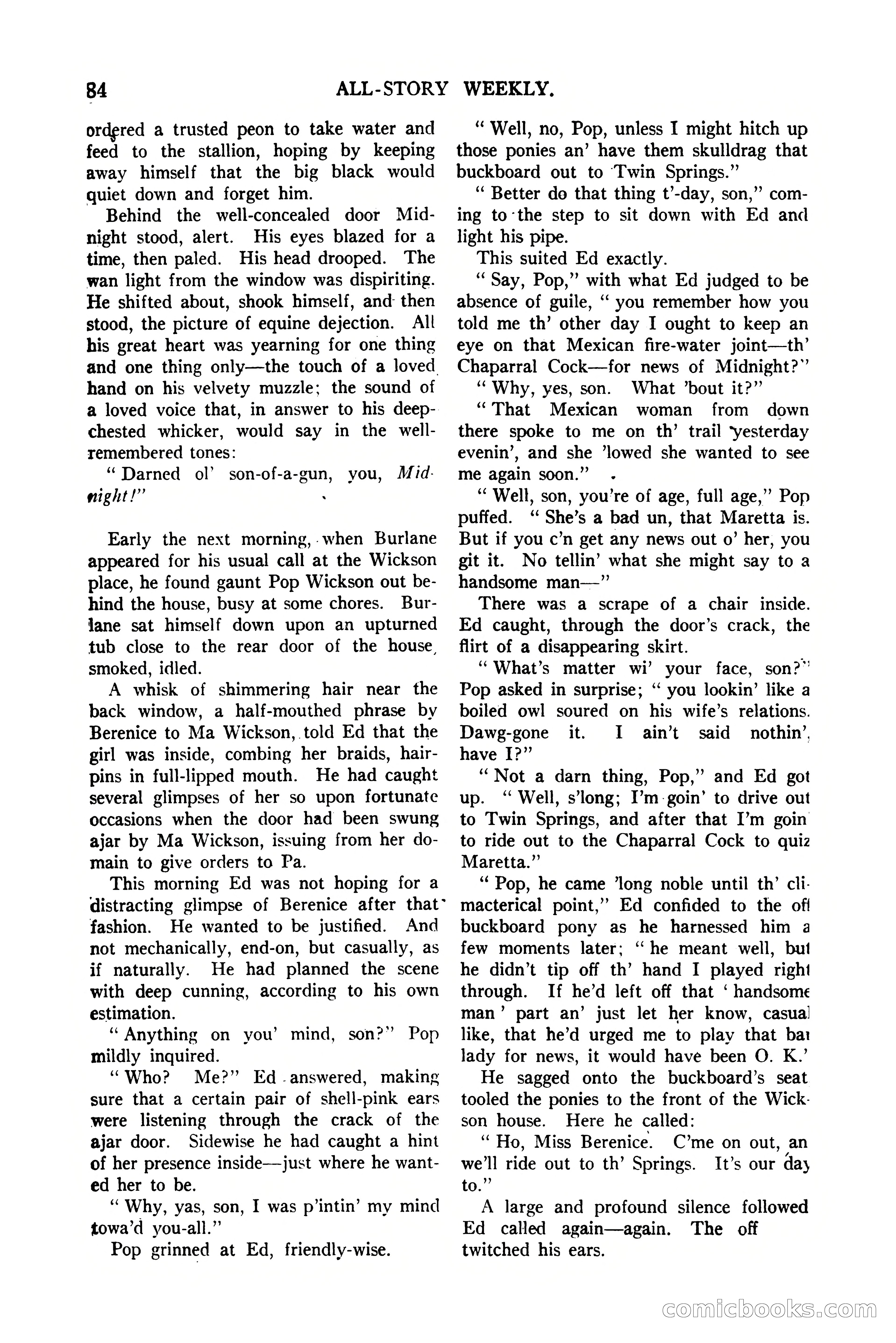 All-Story Weekly, Vol. 112, No. 1 — page 94 of 164